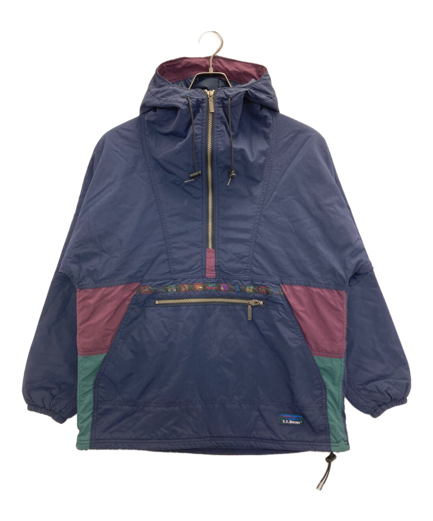 80s LL.bean アノラック　シンサレートUSA製　Lサイズネイビー 中古・古着通販】L.L.Bean (エルエルビーン) 80s Thinsulate Anorak