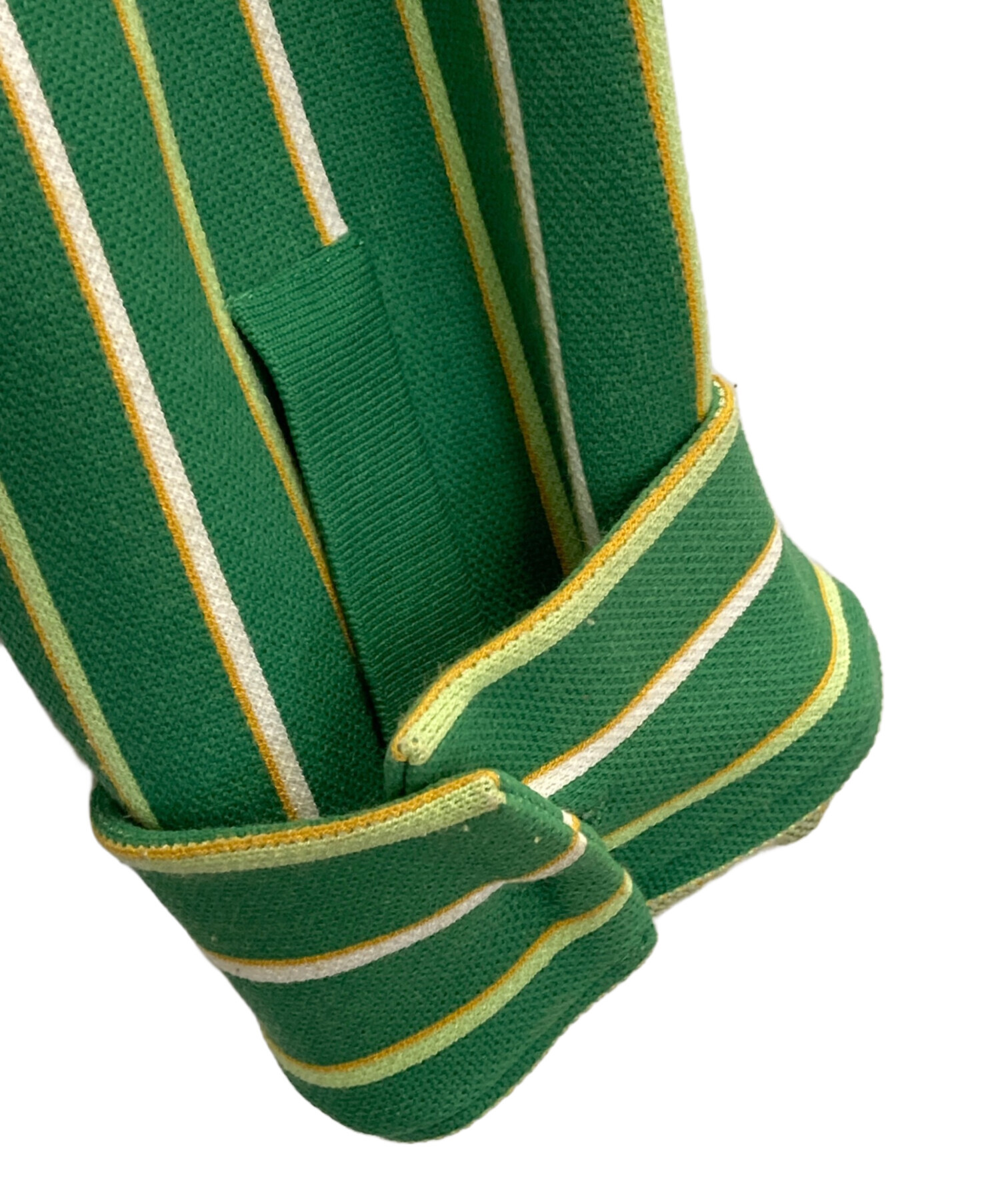 中古・古着通販】MARNI (マルニ) ストライプシャツ グリーン サイズ:48