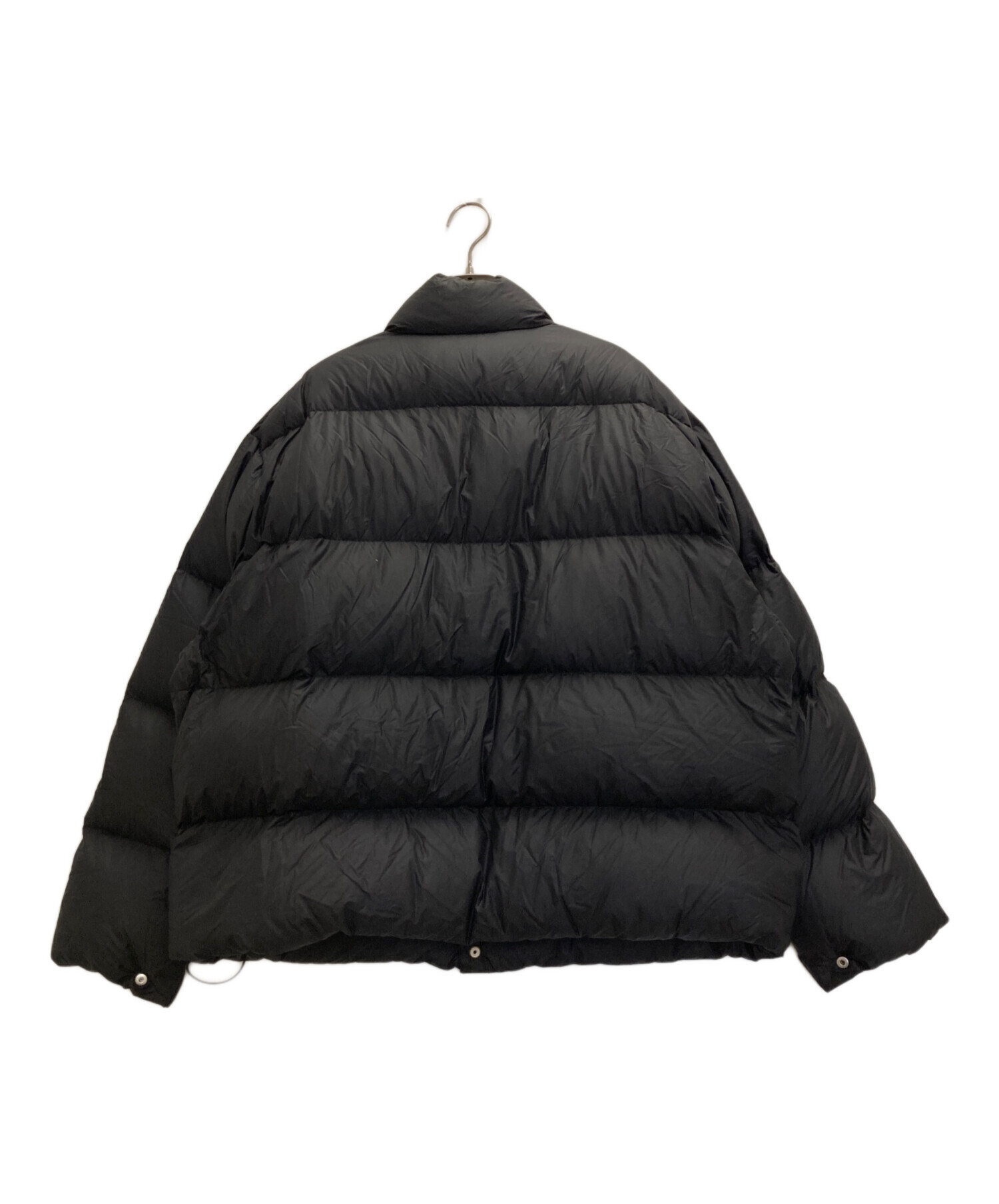 comoli コモリ ダウンジャケット ダウン ブラック サイズ3 中古・古着通販】COMOLI (コモリ) DOWN JACKET ブラック サイズ:3