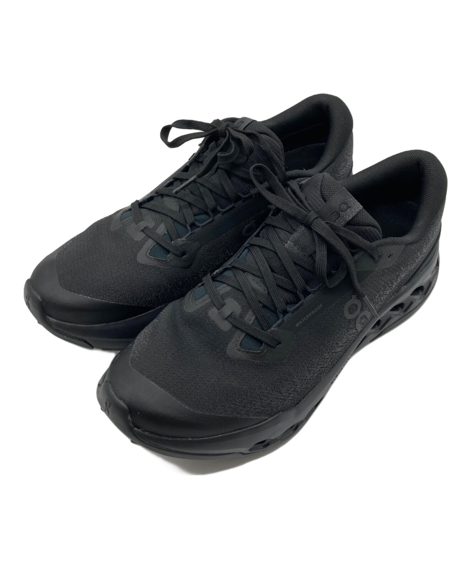 中古・古着通販】On (オン) Cloudsurfer Trail 2 Waterproof ブラック 