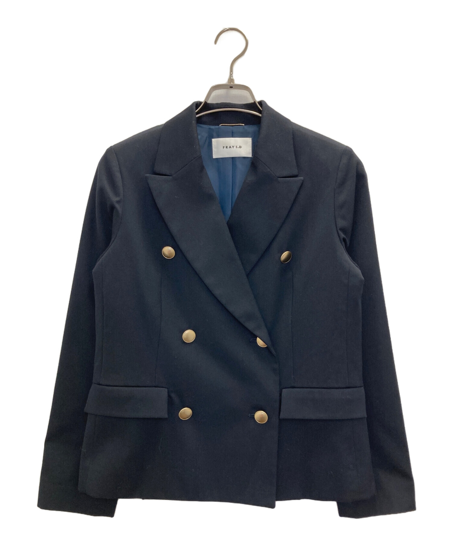 【FRAYI.D】金ボタンジャケット 中古・古着通販】FRAY ID (フレイ アイディー) 金ボタンダブルブレザー