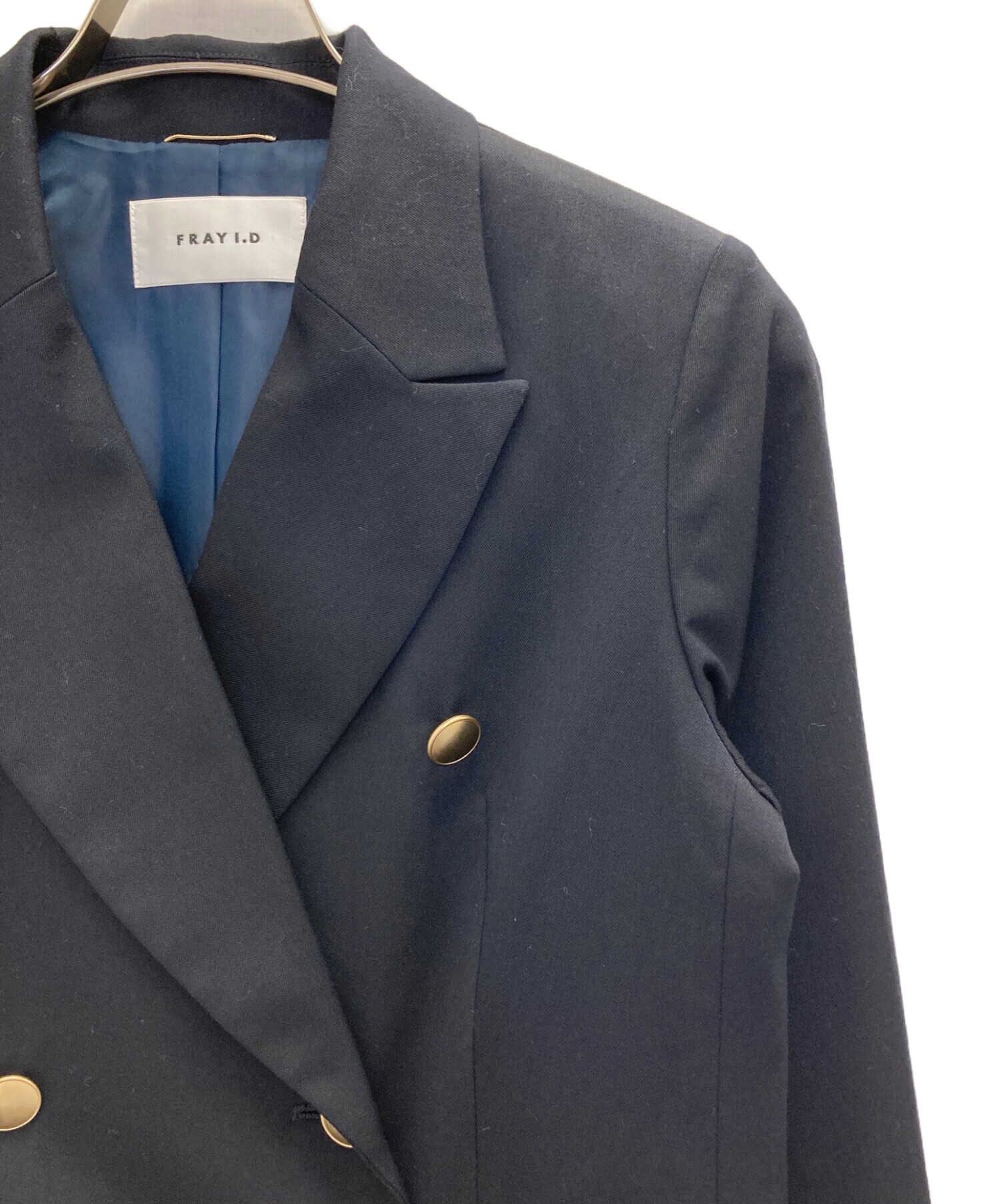 中古・古着通販】FRAY ID (フレイ アイディー) 金ボタンダブルブレザー