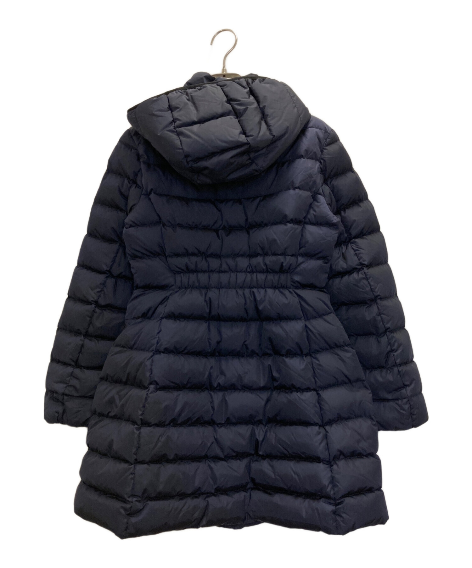 中古・古着通販】MONCLER (モンクレール) ロングダウンコート ネイビー