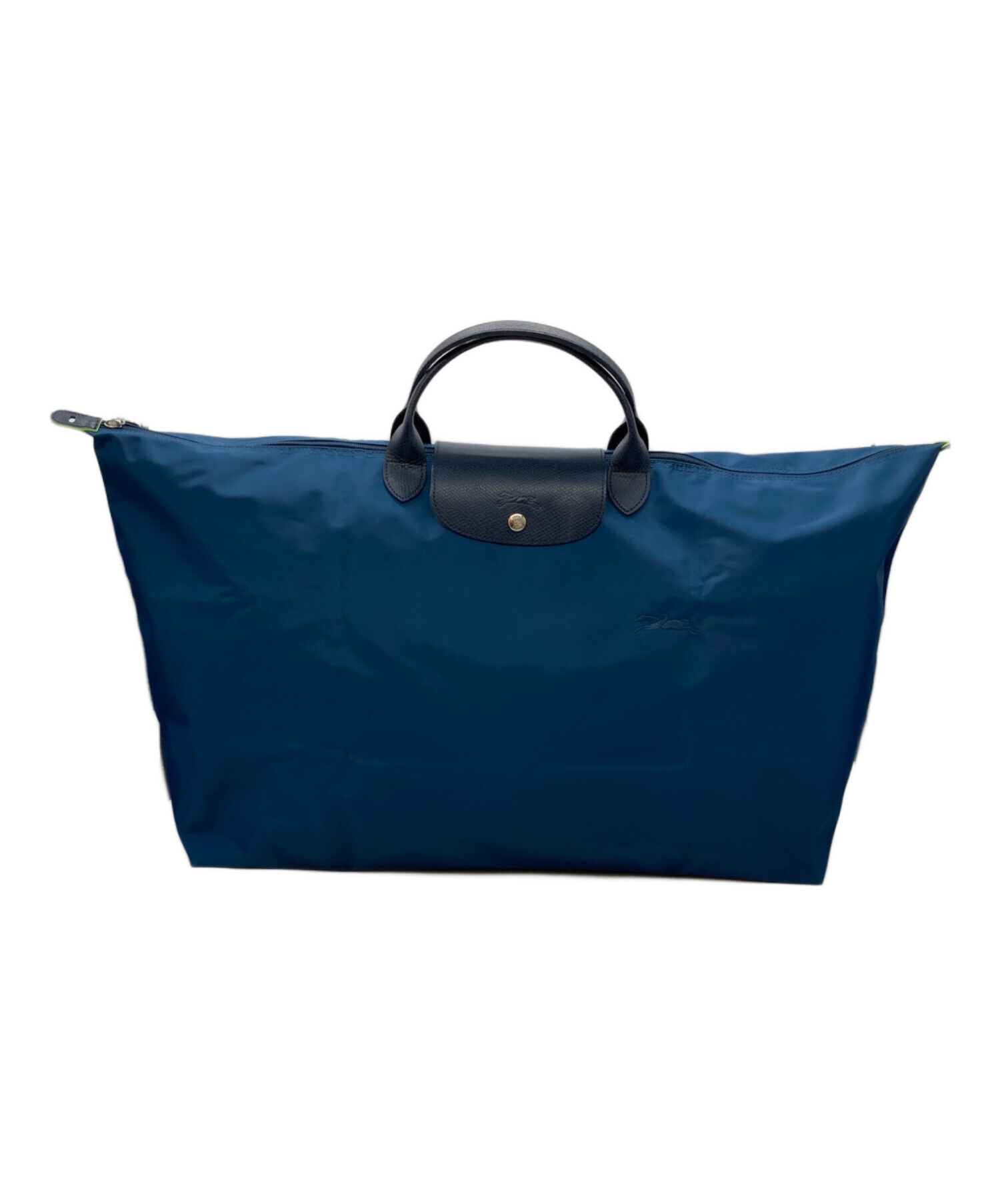 中古・古着通販】LONGCHAMP (ロンシャン) トラベルバッグ ネイビー 
