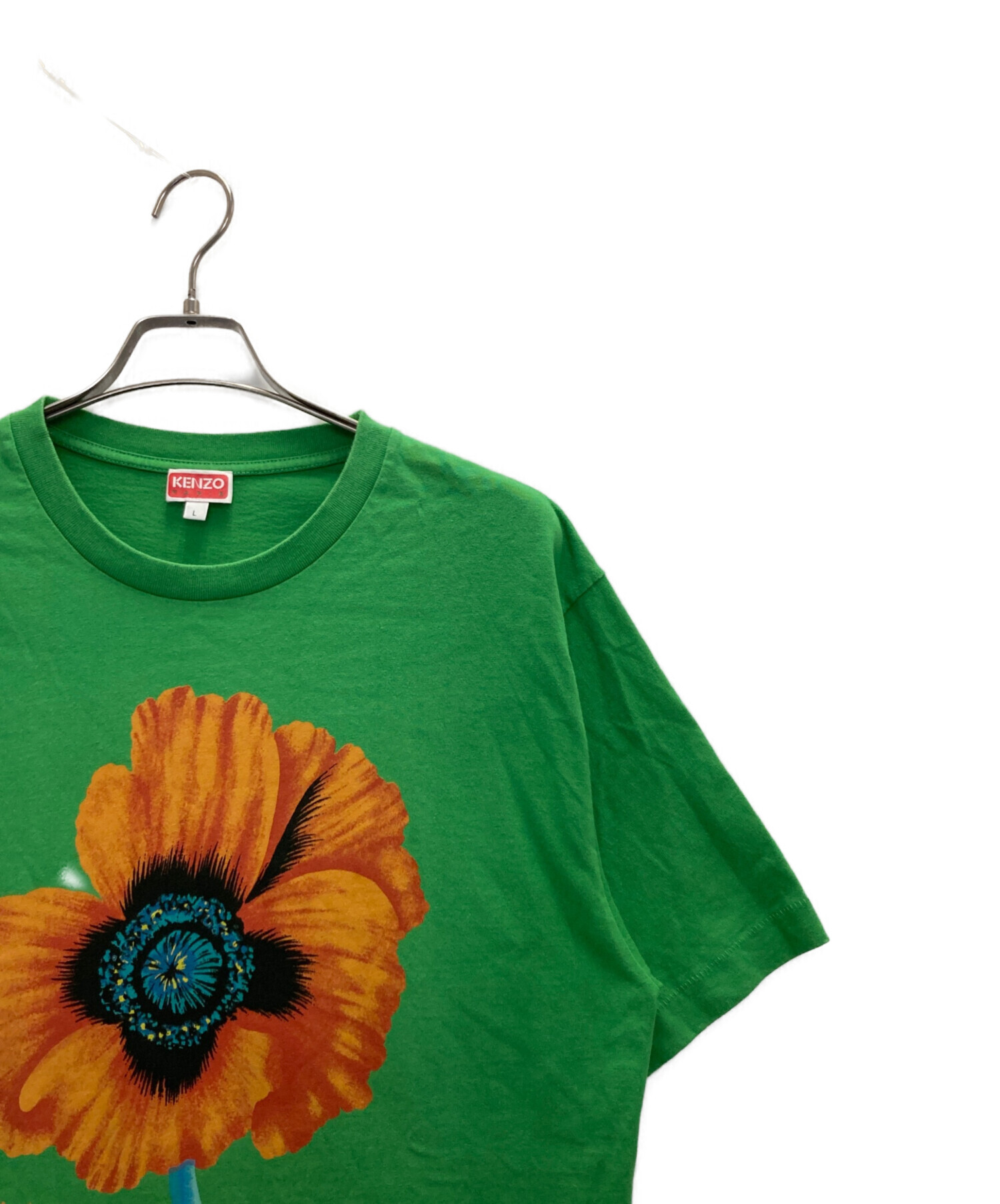 中古・古着通販】KENZO (ケンゾー) フロントポピーフラワーTシャツ