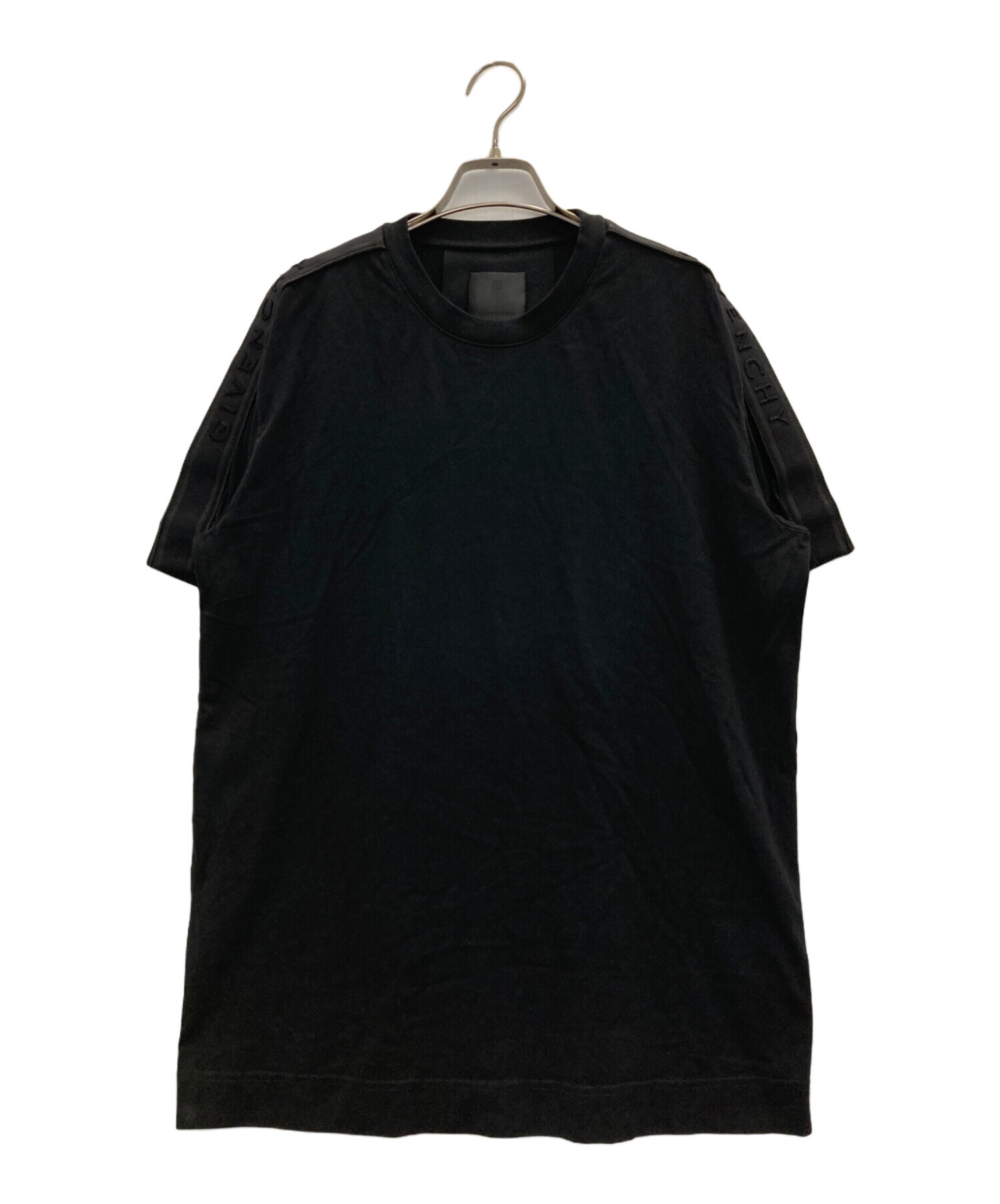 中古・古着通販】GIVENCHY (ジバンシィ) Tape Logo Tee ブラック 