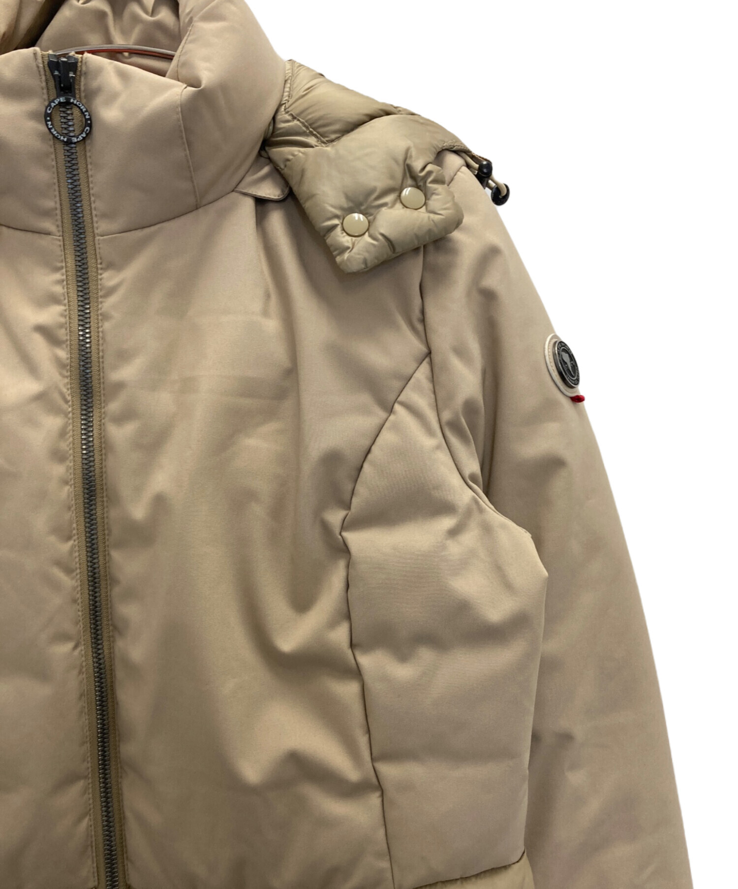 中古・古着通販】CAPE HORN (ケープホーン) ダウンコート ベージュ