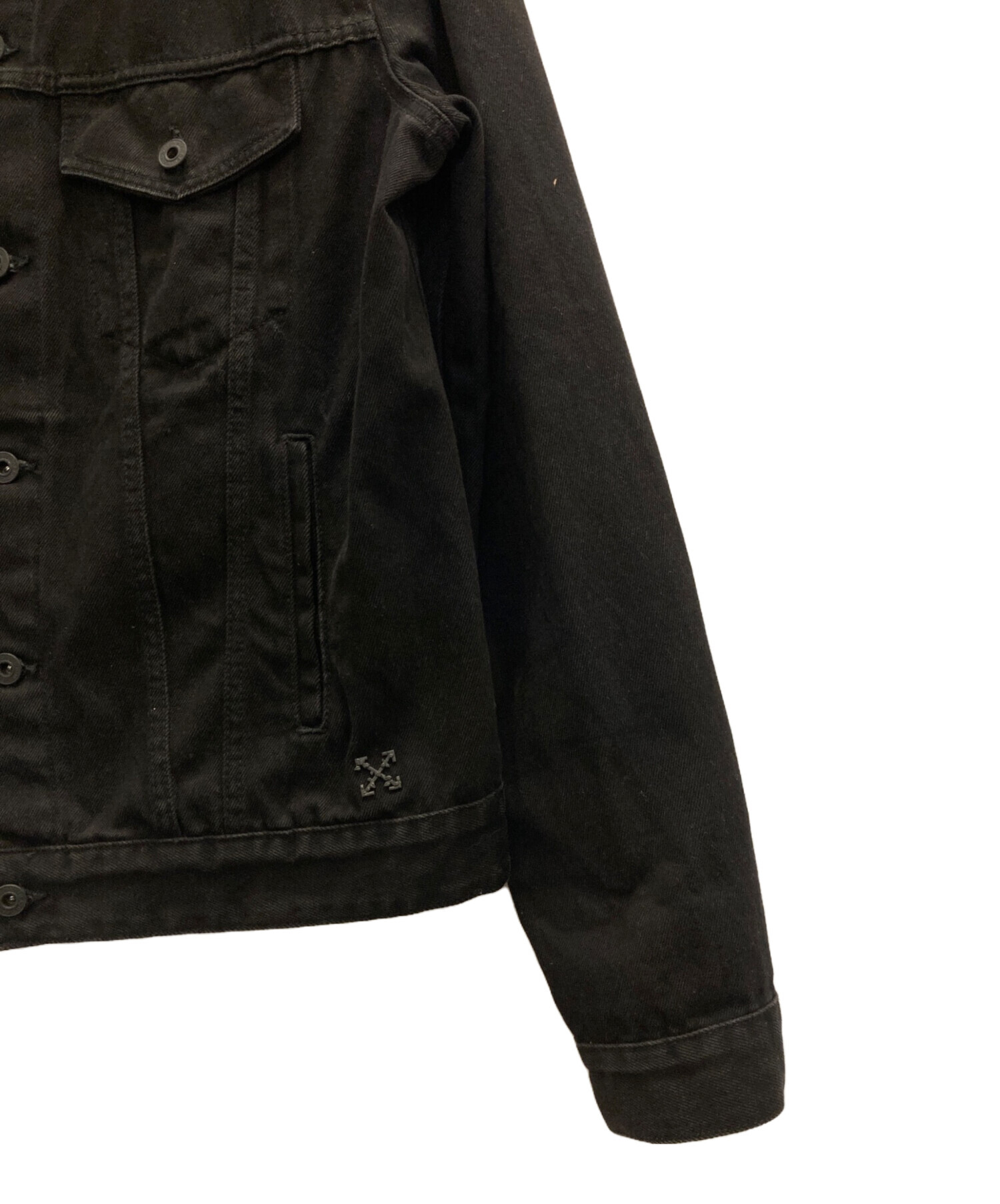 【猫田】OFF-WHITE ×VIRGIL ABLOHデニムジャケット org.jpg