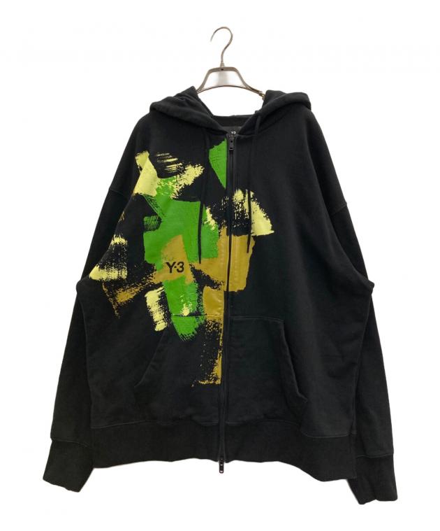 中古・古着通販】Y-3 (ワイスリー) GFX FT FZ HOOD ブラック サイズ:XL