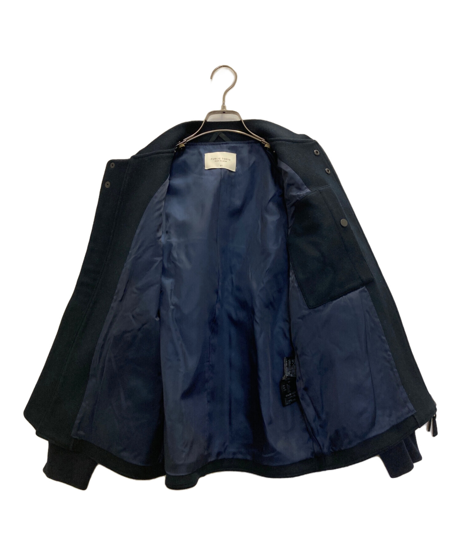 PUBLIC TOKYO フィブリルレーヨンライトブルゾン 01 PUBLIC TOKYO フィブリルレーヨンライトブルゾン 01