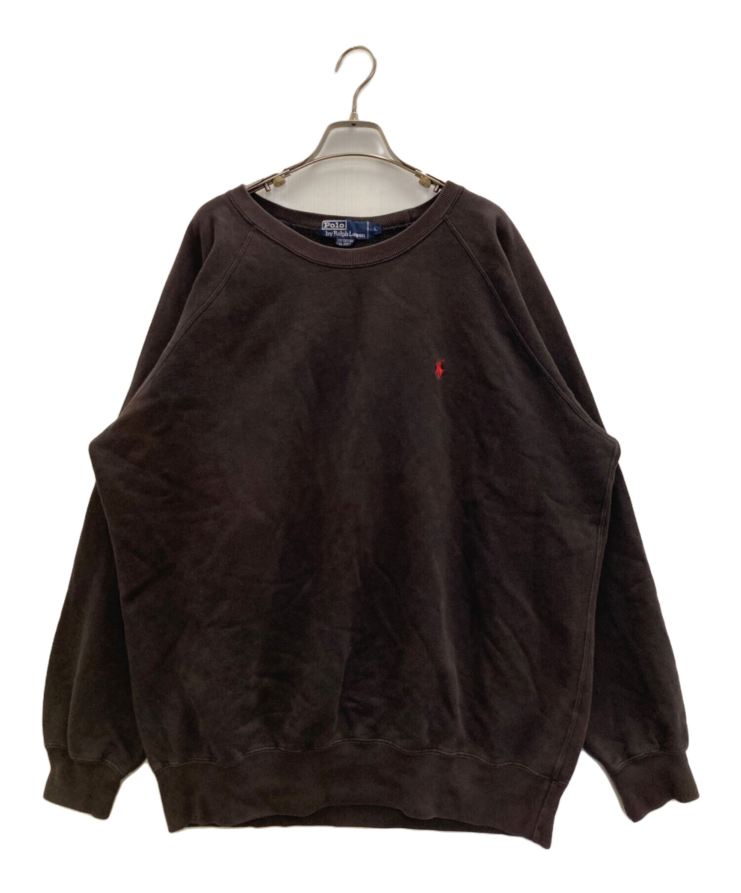 Polo Ralph Lauren ブラックM クルーネック　トレーナー　未使用 中古・古着通販】POLO RALPH LAUREN (ポロ・ラルフローレン