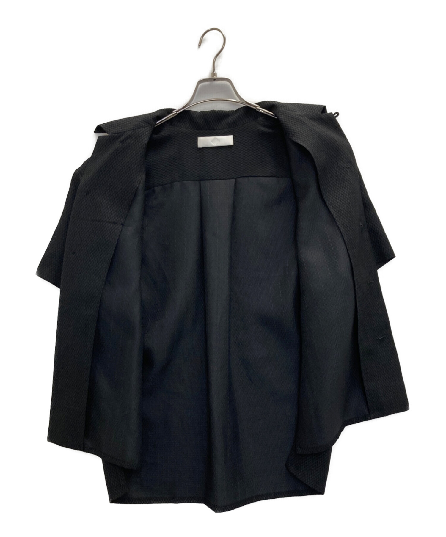中古・古着通販】ETHOSENS (エトセンス) ジャガード半袖シャツ