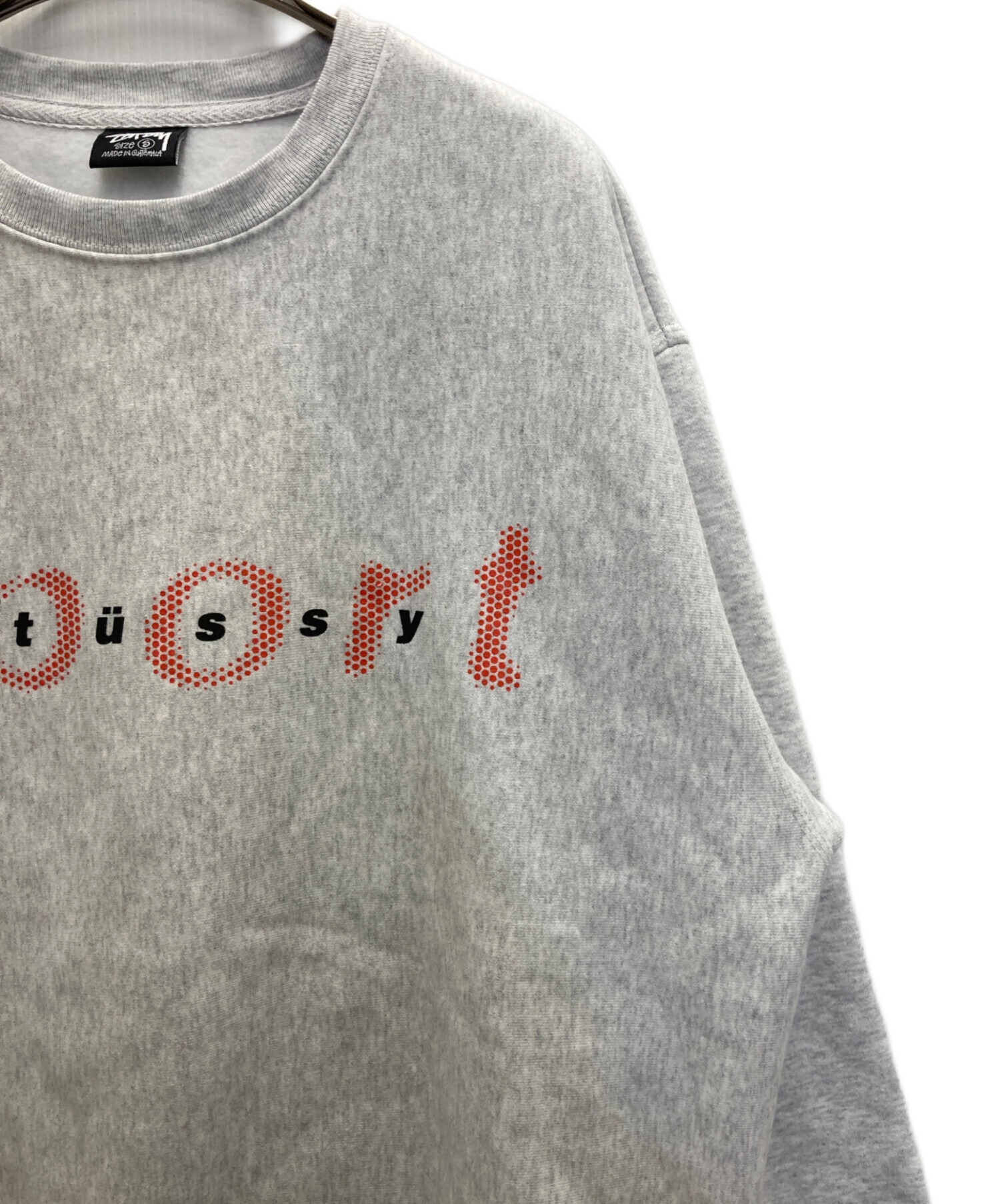 中古・古着通販】stussy (ステューシー) Dot sport Crew グレー サイズ