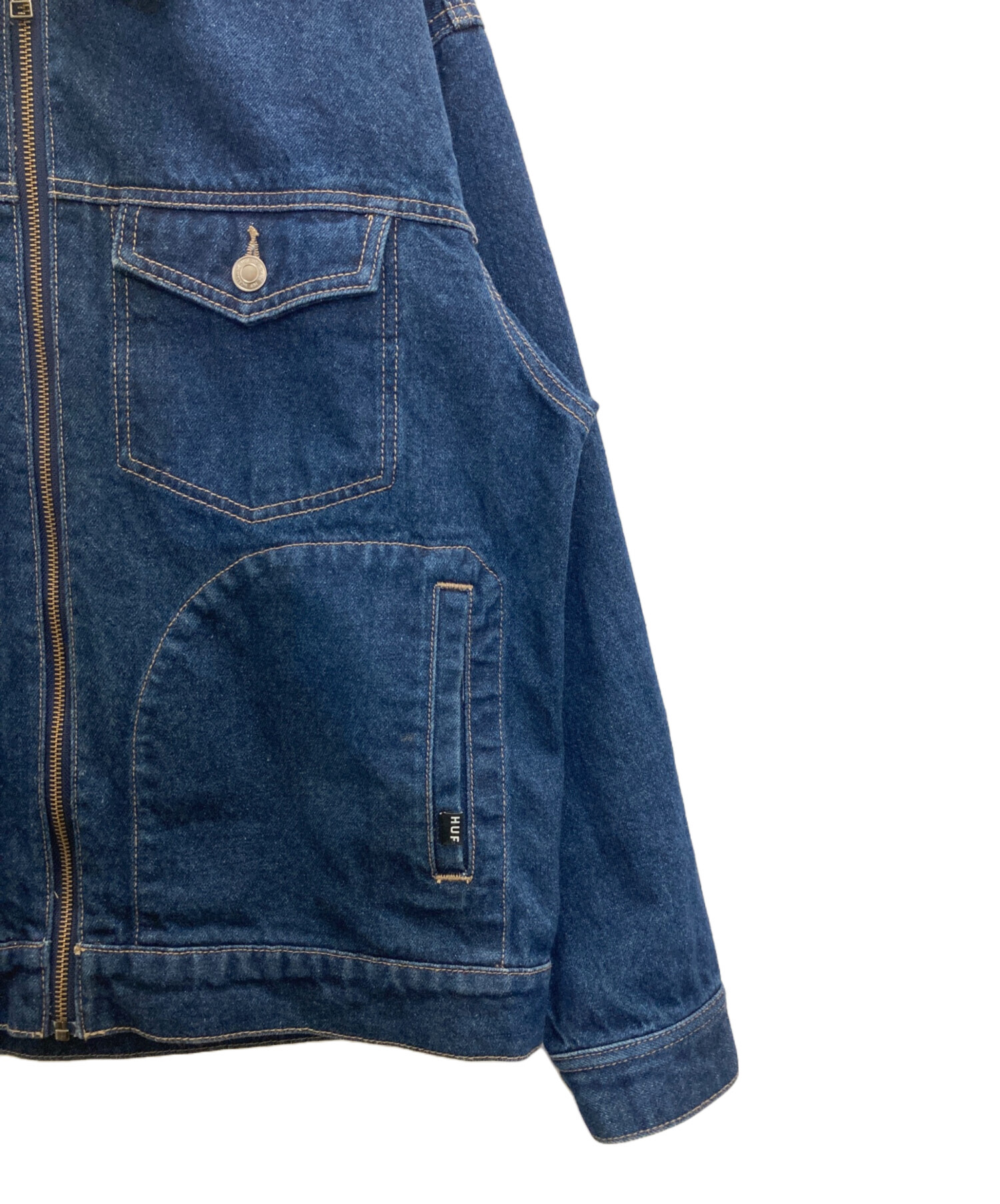 HUF(ハフ) 25SS OD DENIM ZIP JACKET メンズ 【公式通販】