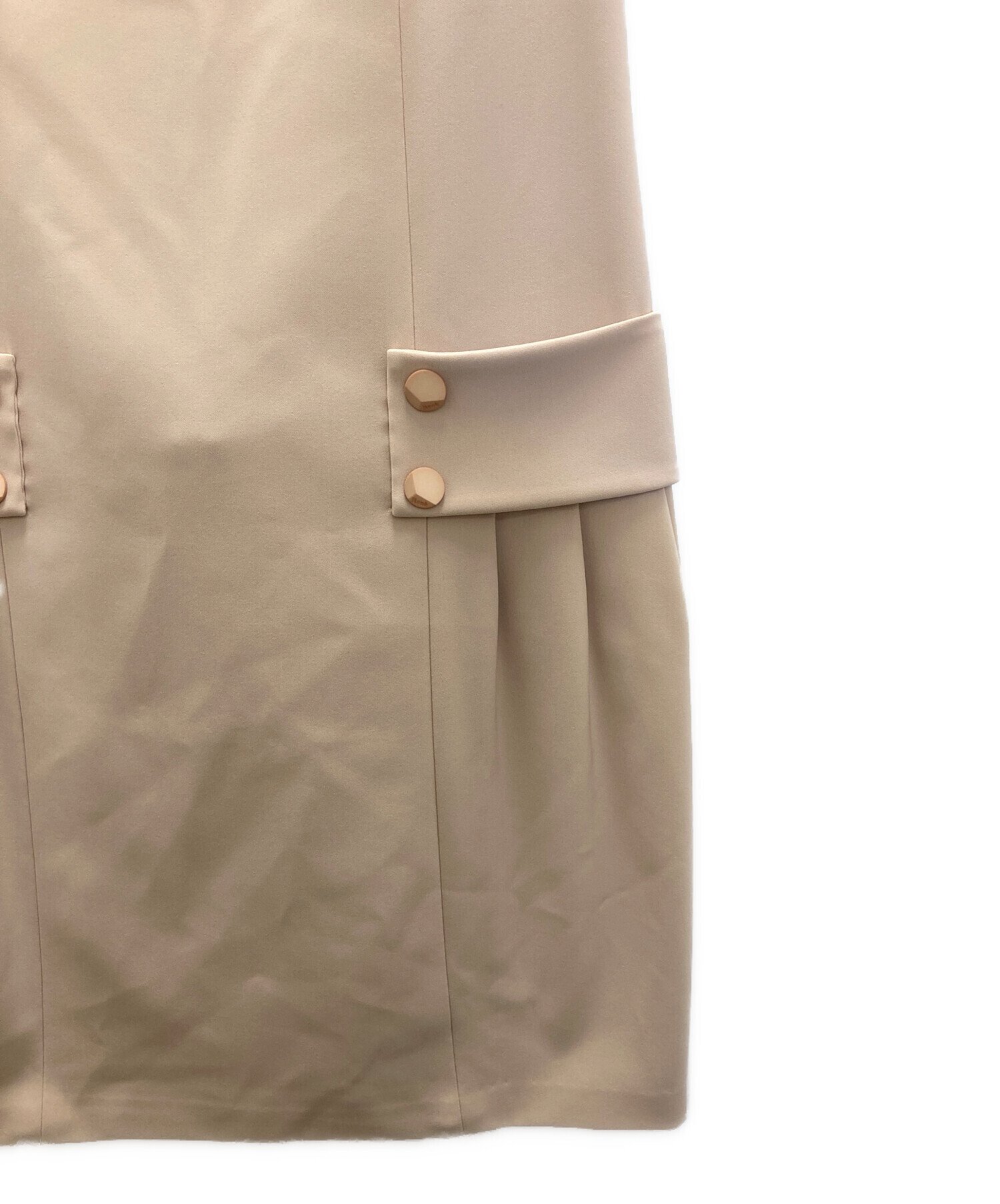 近年 ルネベーシックピンク ノースリーブワンピース ニットワンピース 中古・古着通販】Rene basic (ルネベーシック) ノースリーブワンピース