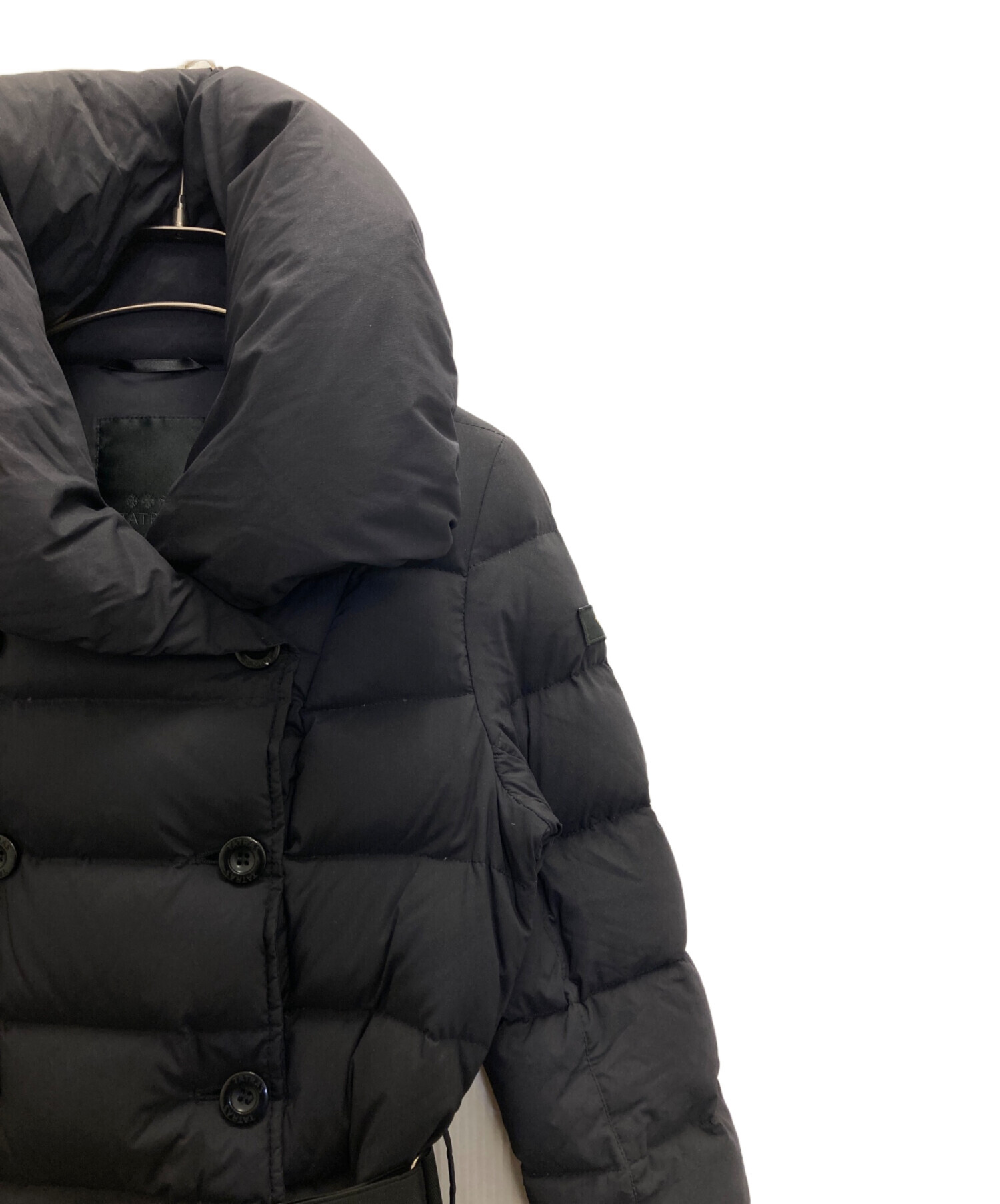 中古・古着通販】TATRAS (タトラス) AGOGNA ダウンコート ブラック