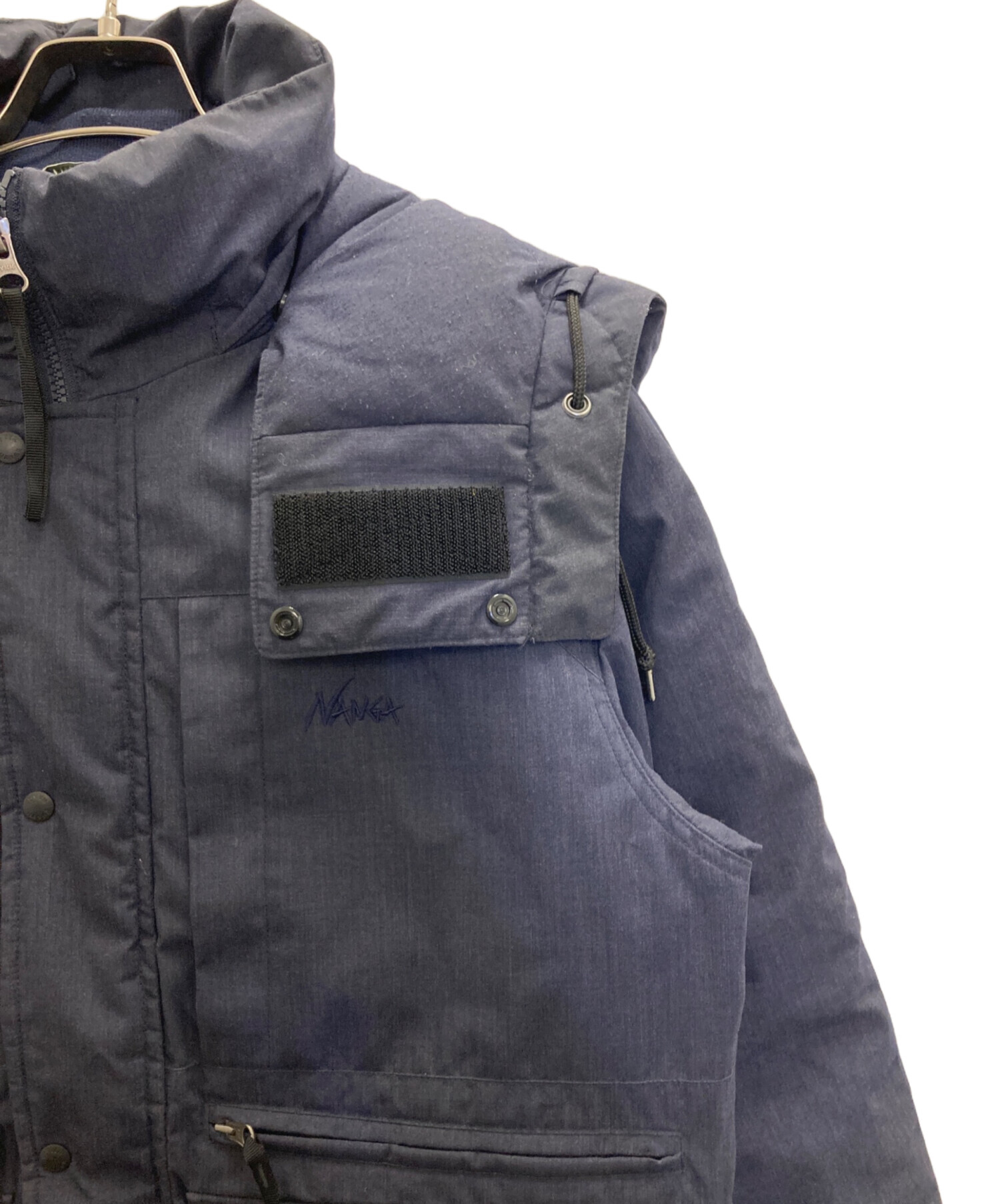 中古・古着通販】NANGA (ナンガ) TAKIBI DOWN JACKET ネイビー サイズ 
