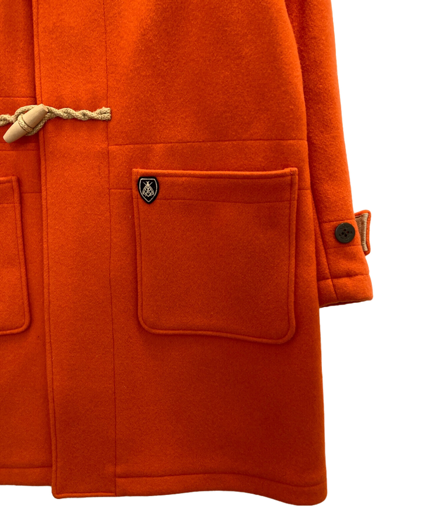 中古・古着通販】ORCIVAL (オーシバル) ダッフルコート オレンジ