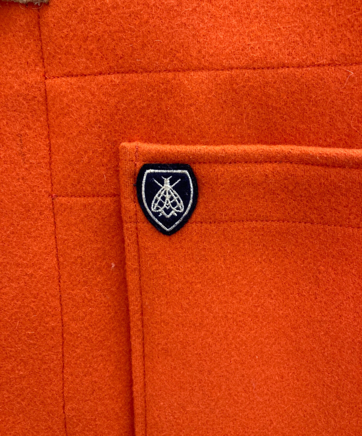 中古・古着通販】ORCIVAL (オーシバル) ダッフルコート オレンジ