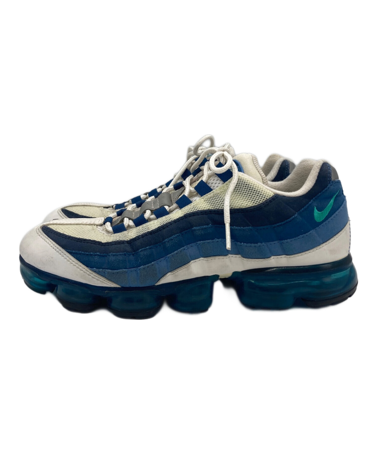 中古・古着通販】NIKE (ナイキ) AIR VAPORMAX 95 ブルー サイズ:26.5cm 