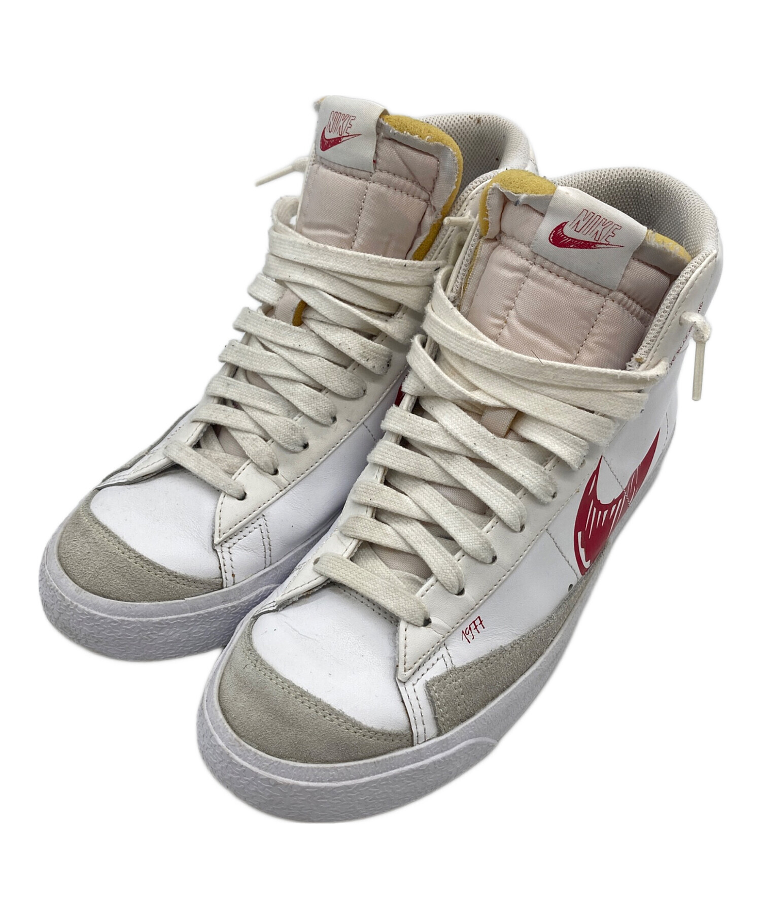 中古・古着通販】NIKE (ナイキ) BLAZER MID VINTAGE 77 ホワイト 