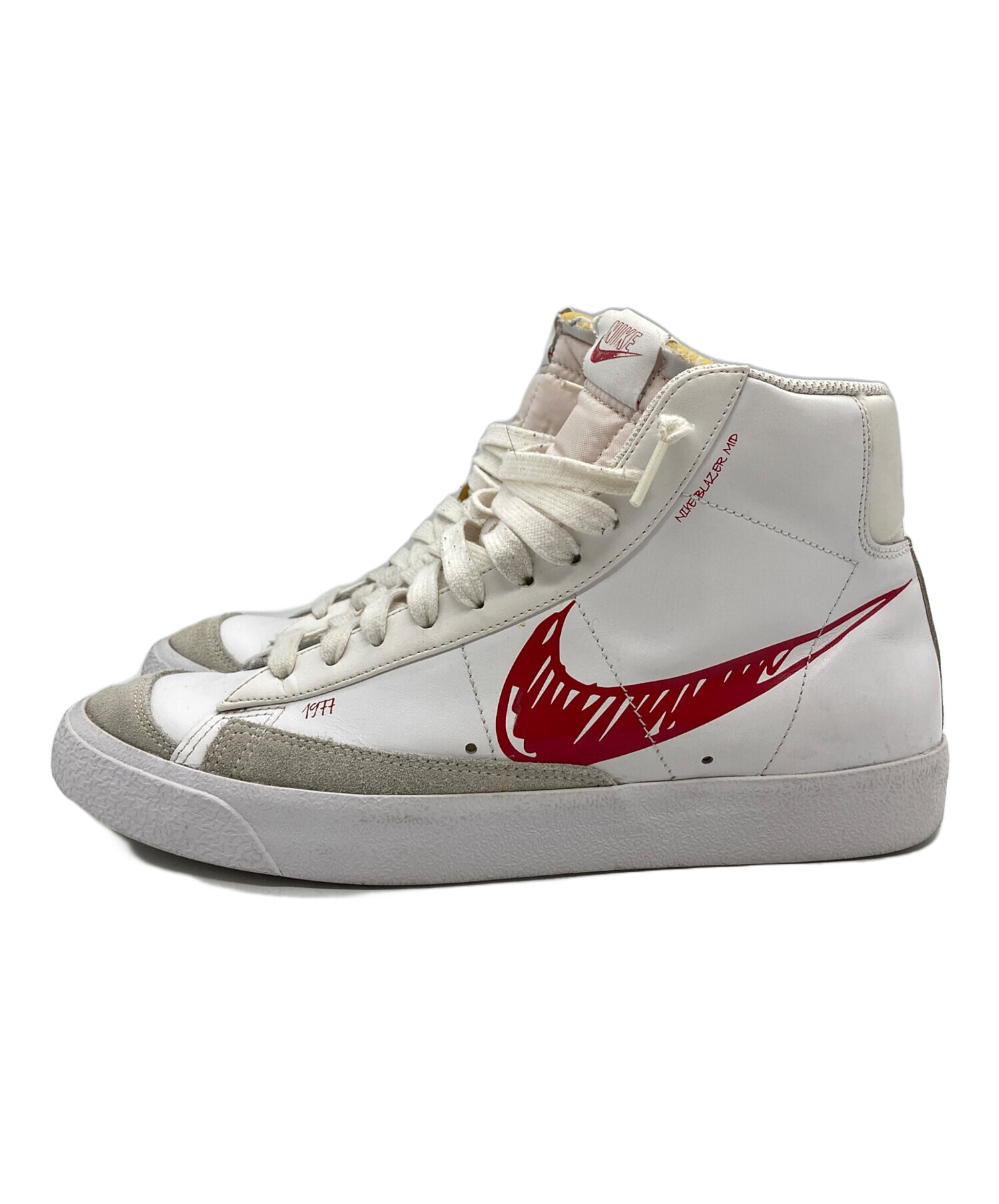 中古・古着通販】NIKE (ナイキ) BLAZER MID VINTAGE 77 ホワイト 