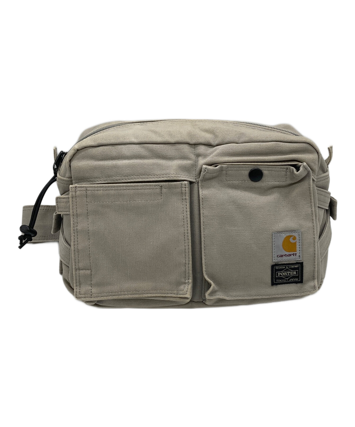 PORTER × Carhartt ポーター カーハート ショルダーバッグ 迷彩 メンズ レディース ポーター カーハート HEADPORTER✕Carhartt ウエストバッグ PORTER