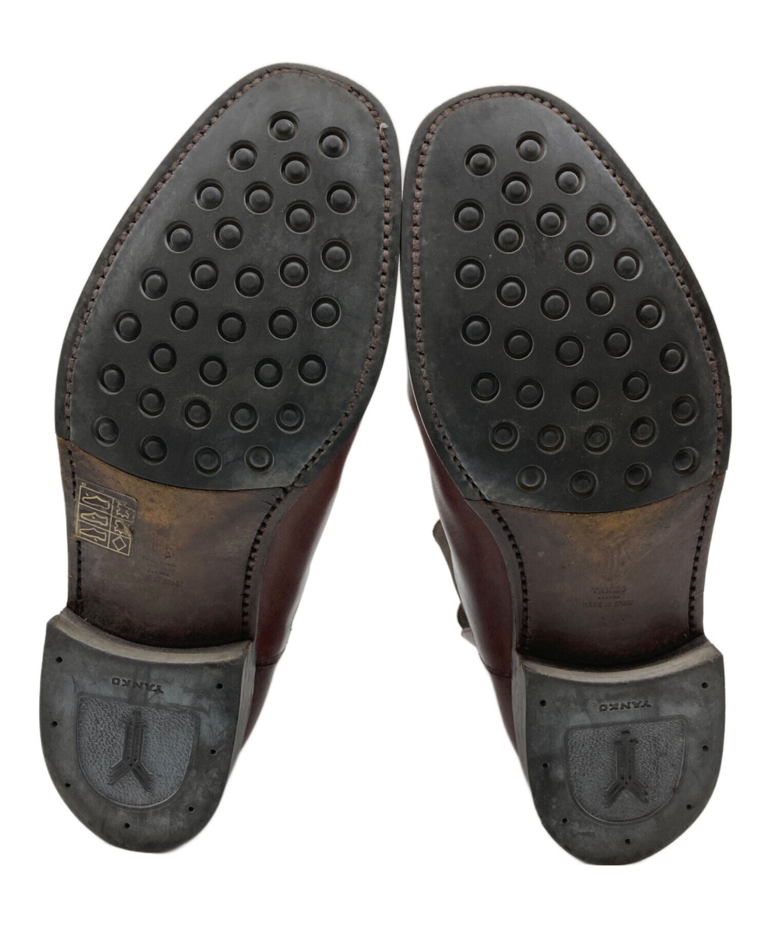 中古・古着通販】YANKO (ヤンコ) サイドゴアブーツ ブラウン サイズ:8