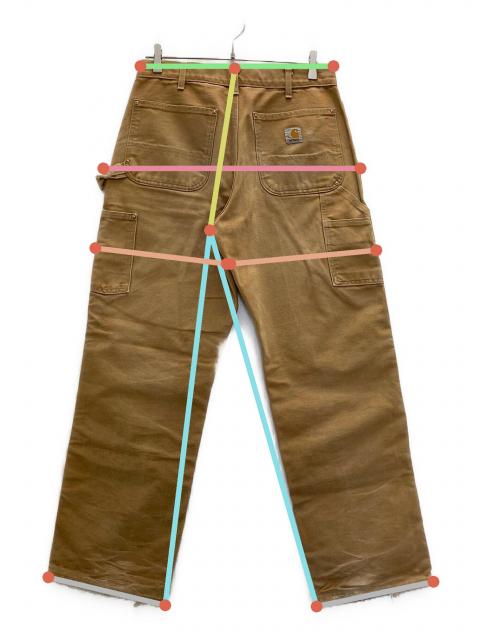 中古・古着通販】CarHartt (カーハート) ダブルニーパンツ ベージュ