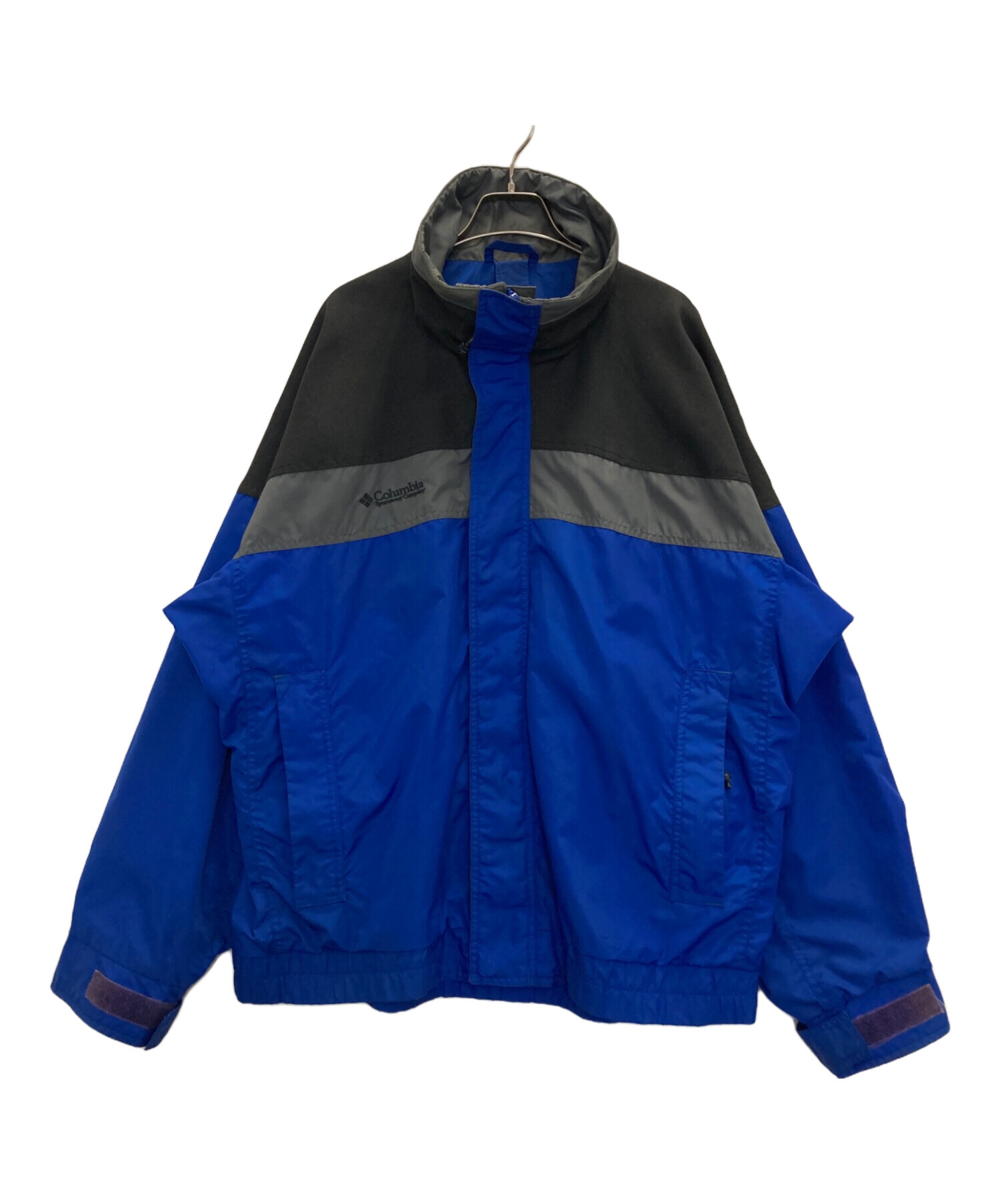 古着 古着 コロンビア Columbia シェルジャケット ナイロンフリース 