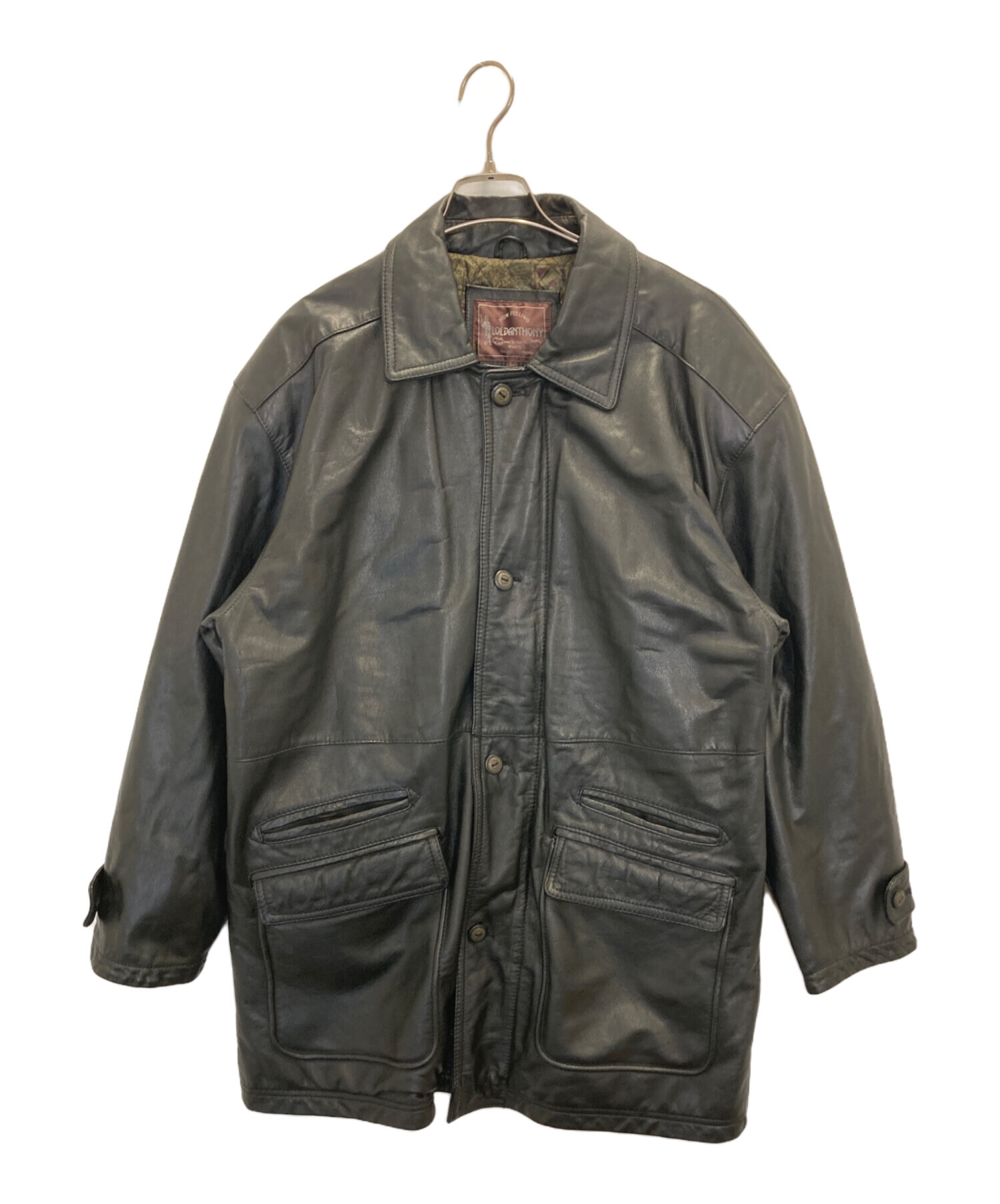 中古・古着通販】LOLDANTHONY (ロードアンソニー) カウレザーコート