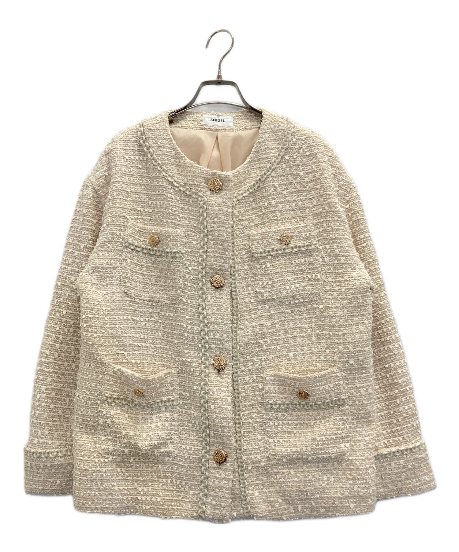 中古・古着通販】Snidel (スナイデル) オーバーサイズツイード