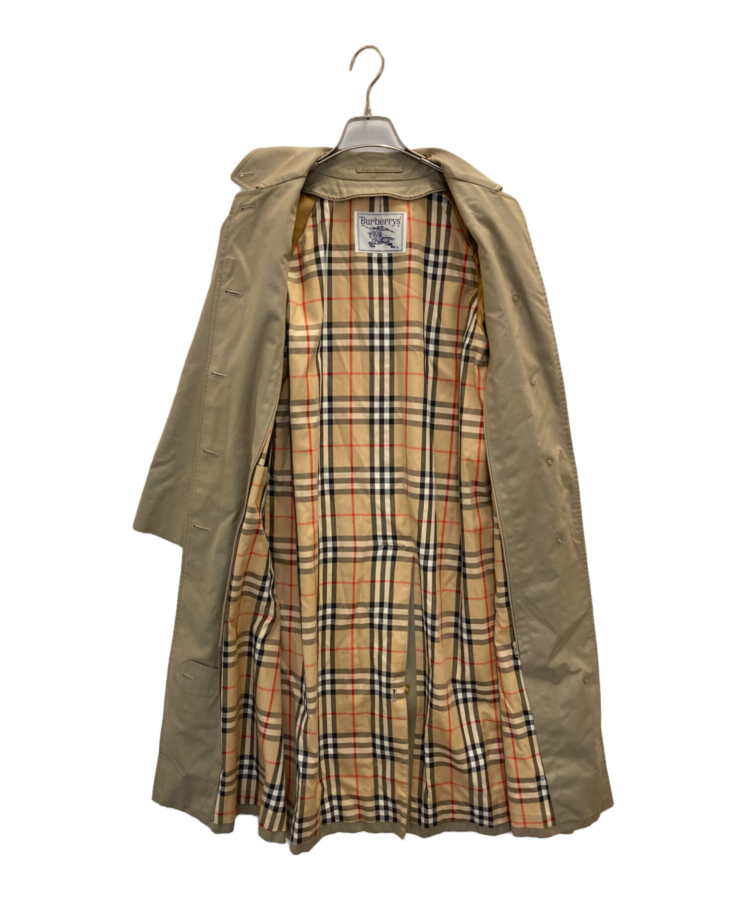 中古・古着通販】BURBERRY (バーバリー) ステンカラーコート ベージュ