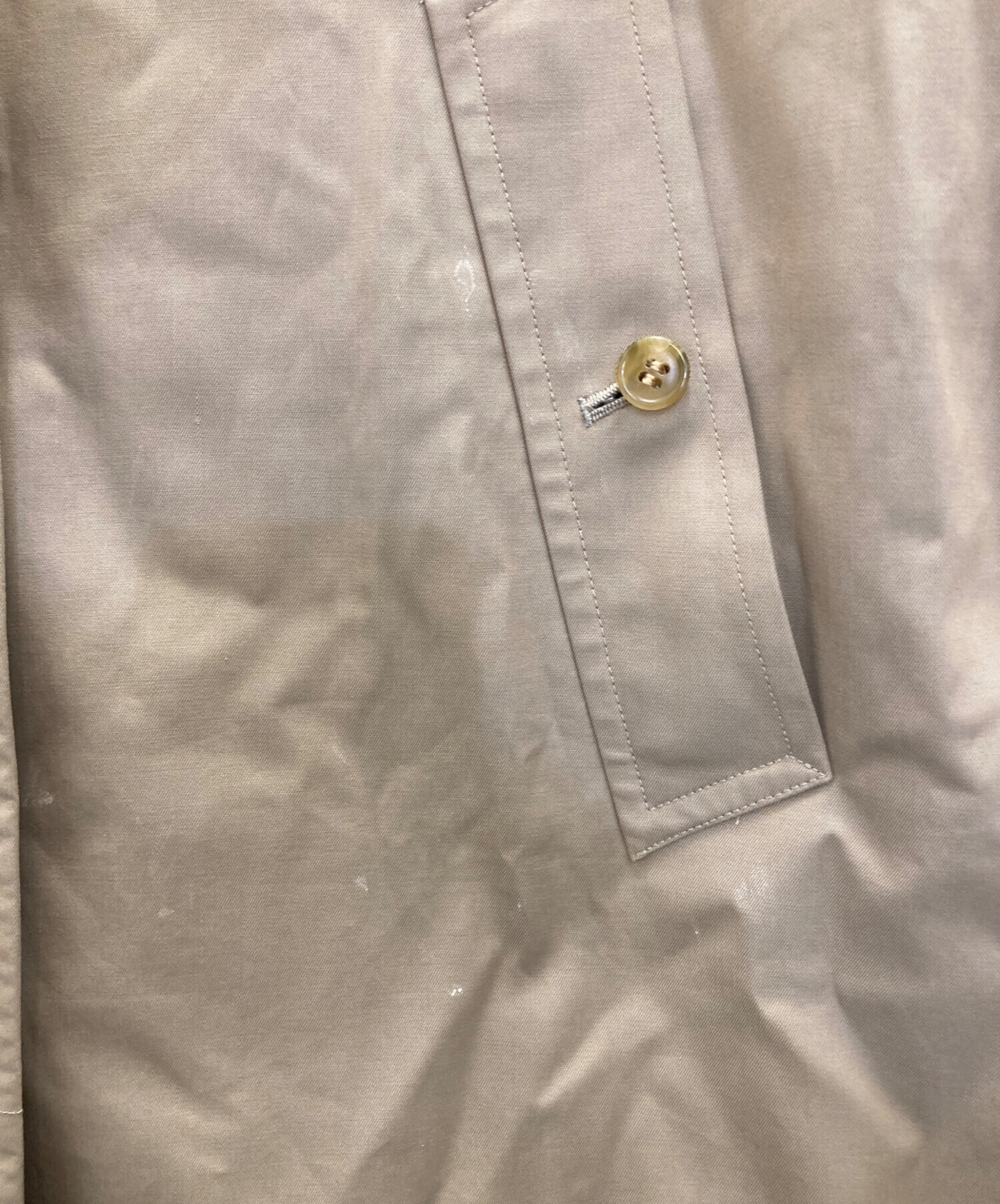 中古・古着通販】BURBERRY (バーバリー) ステンカラーコート ベージュ