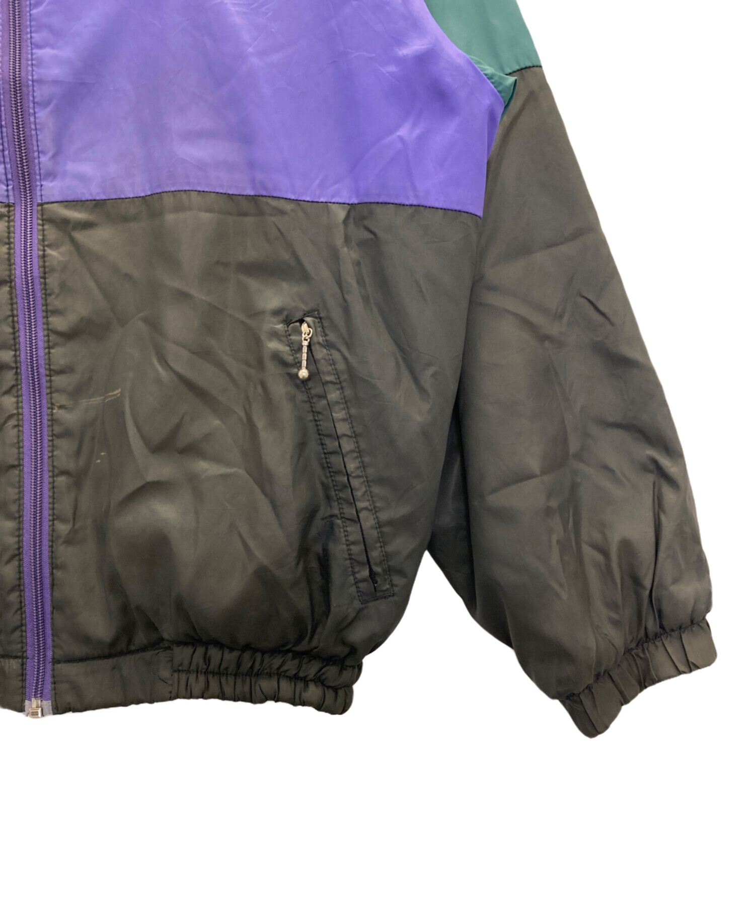 中古・古着通販】NIKE (ナイキ) 90s ナイロンジャケット マルチカラー