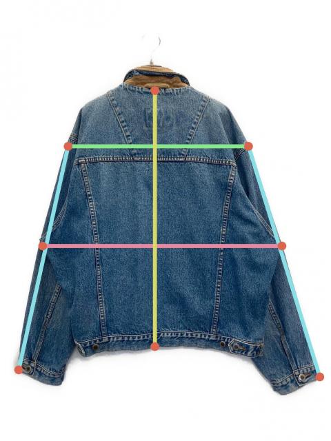 中古・古着通販】Timberland (ティンバーランド) 襟レザーデニム