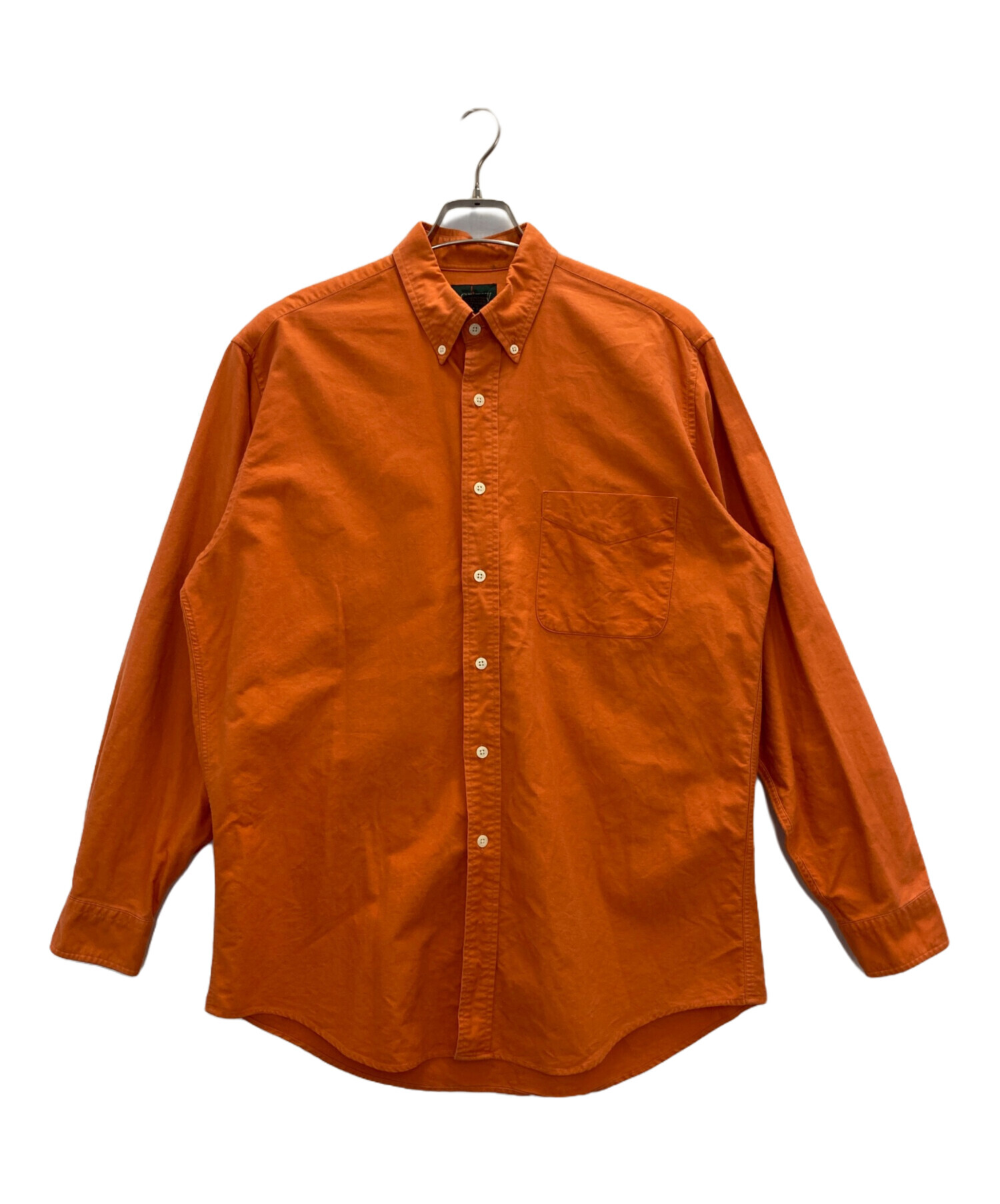00s J.CREW ストライプシャツ 長袖シャツ ペールオレンジ 中古・古着通販】J.CREW (ジェイクルー) ボタンダウンシャツ オレンジ