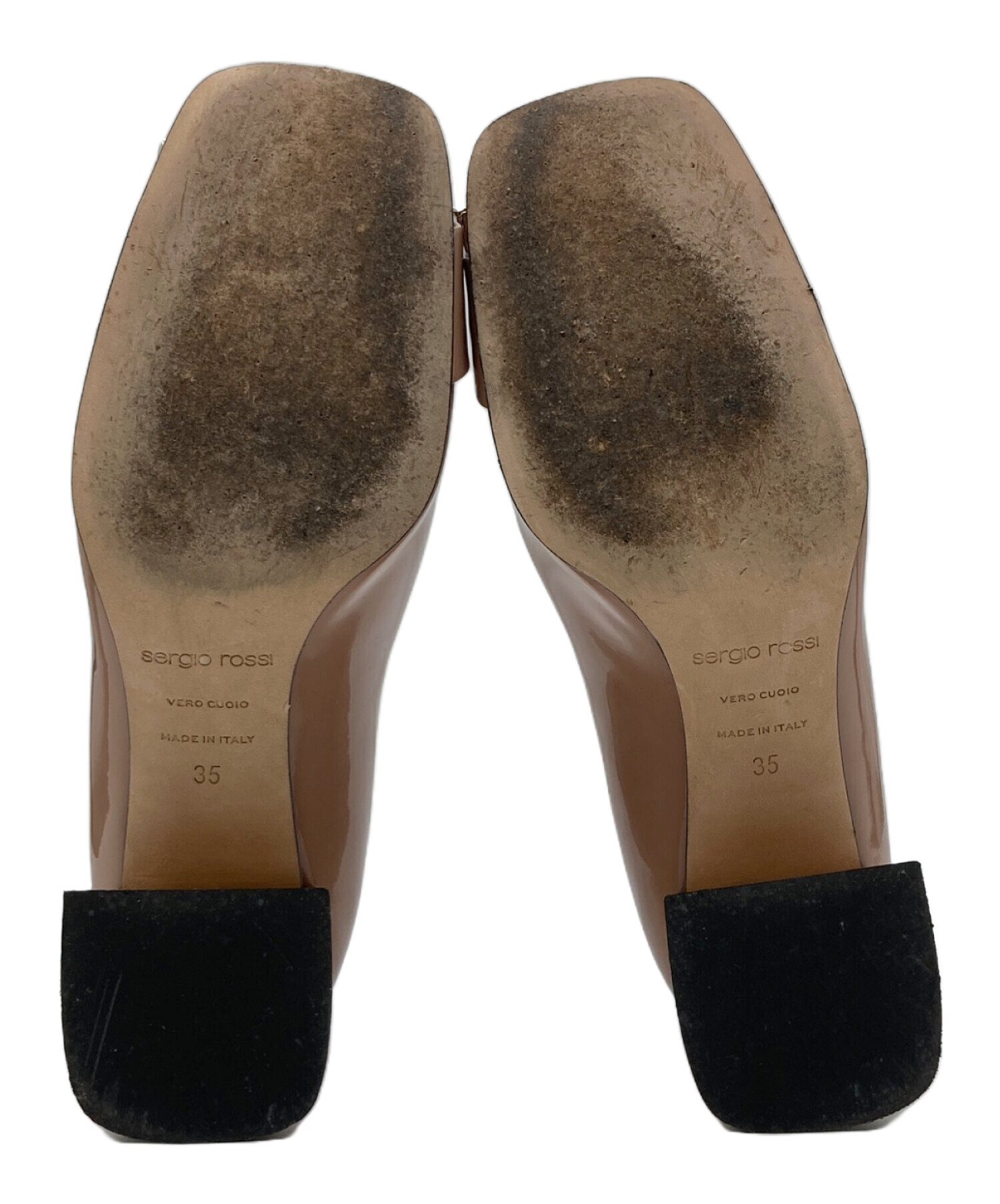 中古・古着通販】sergio rossi (セルジオロッシ) パテントレザー