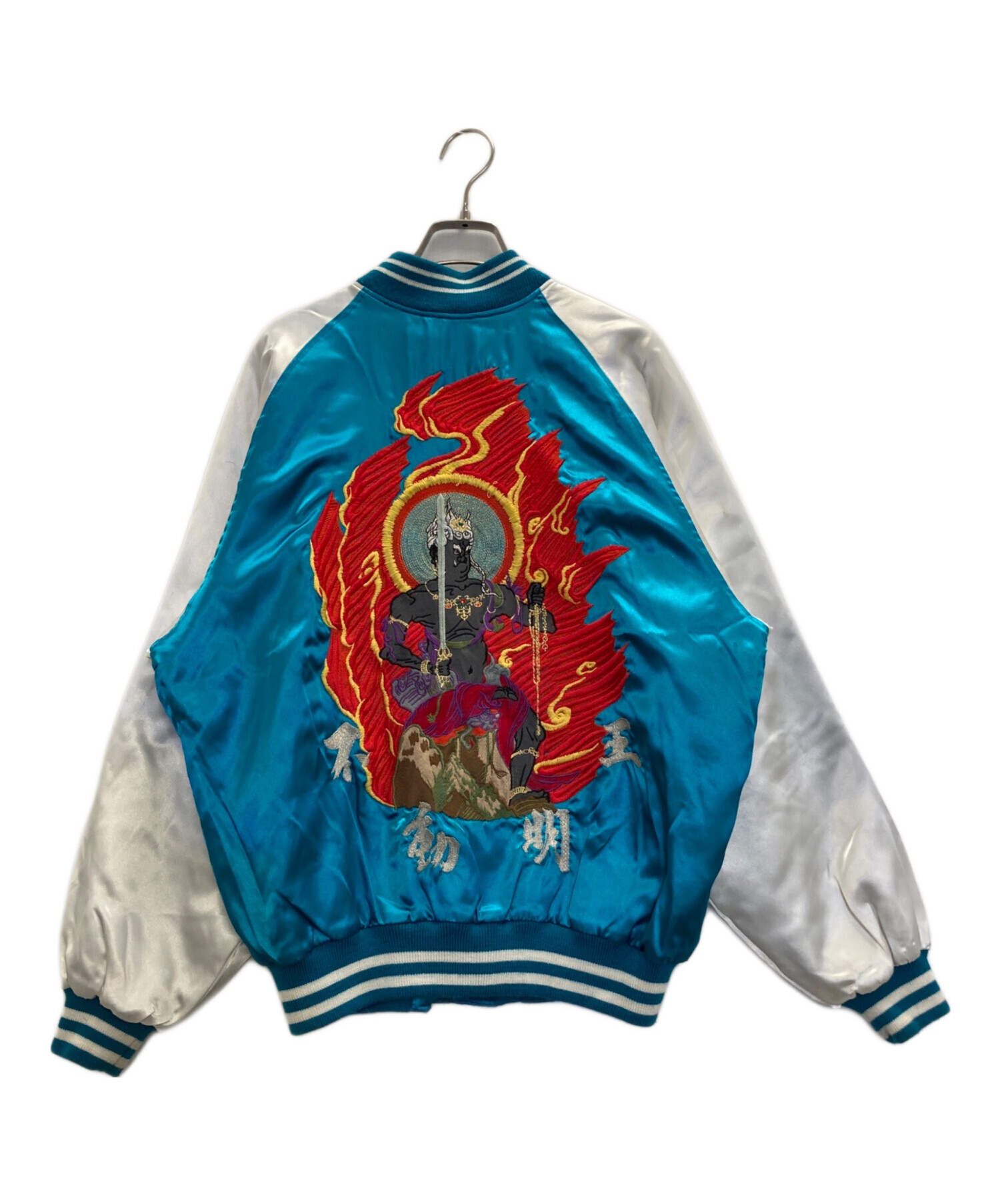 ケイヨシヒロ アーカイブ 80s90s スカジャン 風神 雷神 鬼神 別珍 古着 ケイヨシヒロ アーカイブ 80s90s スカジャン 風神 雷神 鬼神 別珍 古着