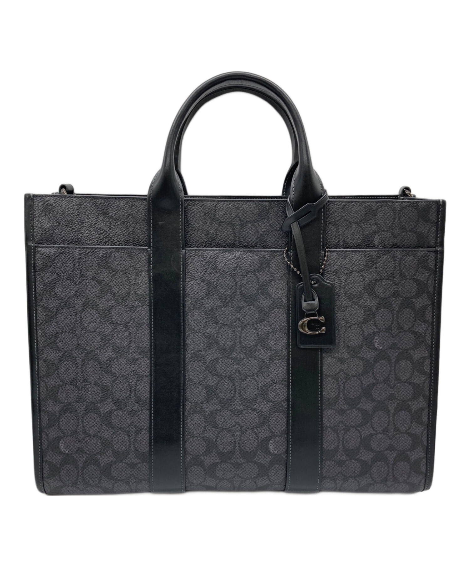 中古・古着通販】COACH (コーチ) ウェスリー トート・シグネチャー 