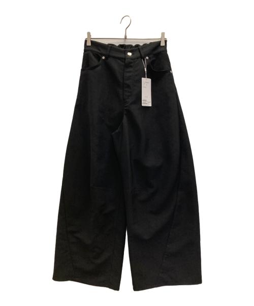 中古・古着通販】Lui's (ルイス) カーブスラックス ブラック サイズ:S