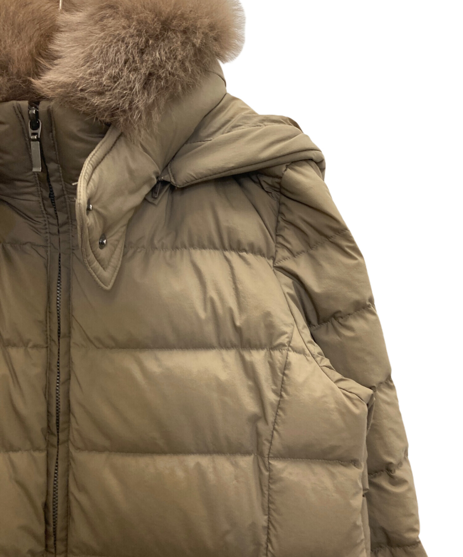 中古・古着通販】UNTITLED (アンタイトル) ホワイトダックダウンコート