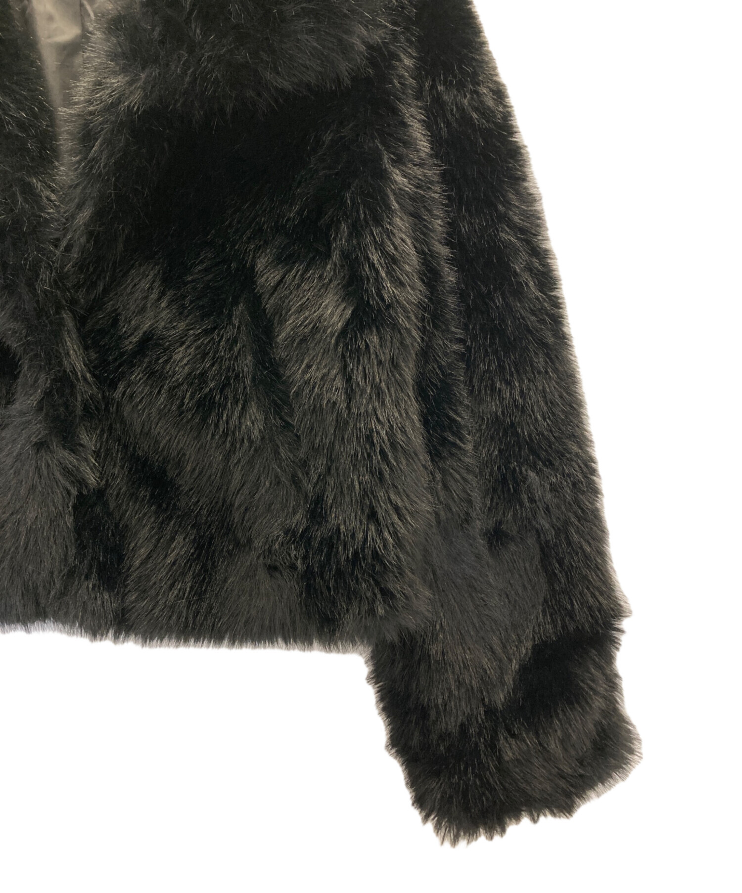 中古・古着通販】ZARA (ザラ) スタンドカラーFファージャケット