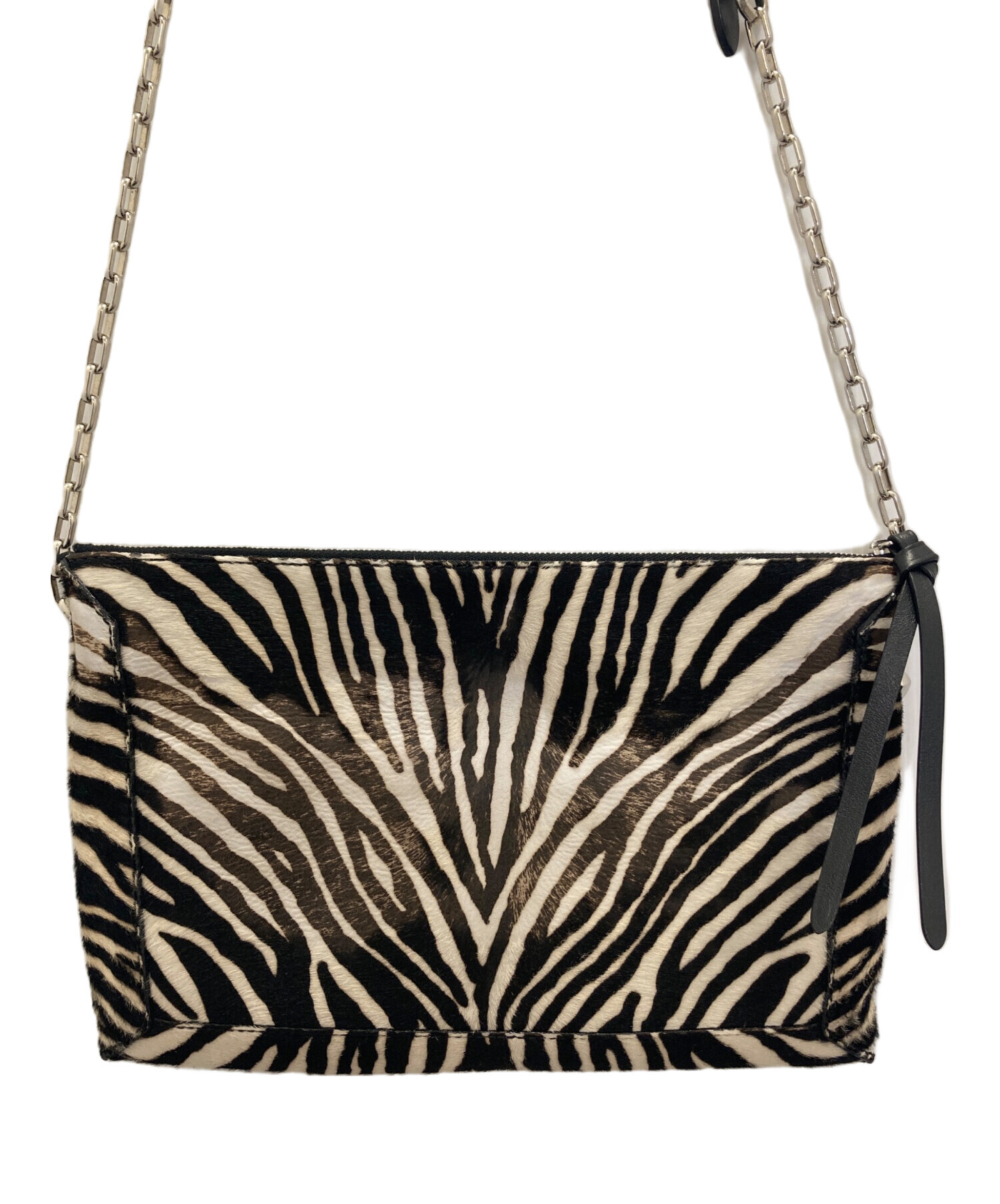 中古・古着通販】JIMMY CHOO (ジミーチュウ) ハラコゼブラチェーン 