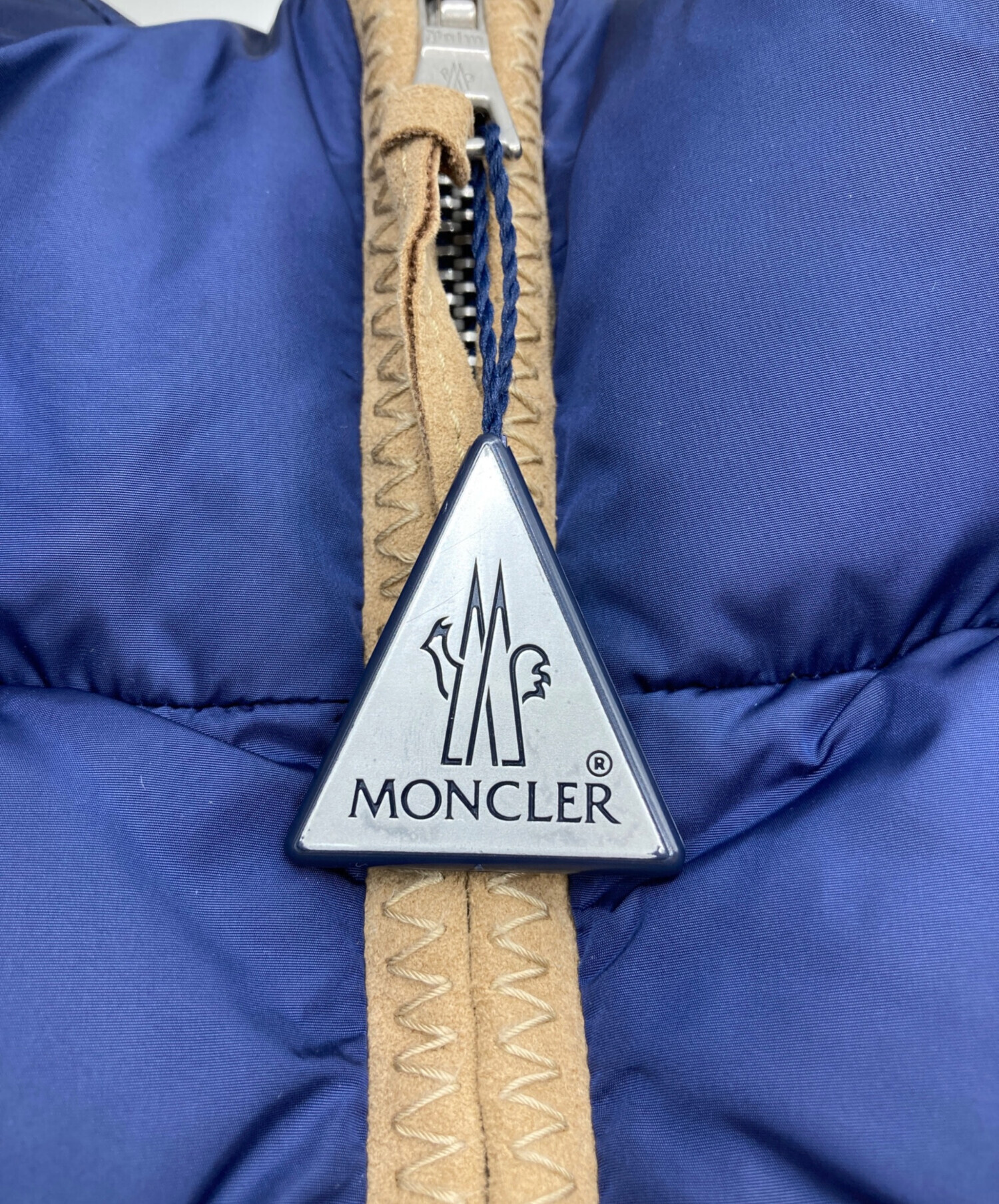 中古・古着通販】MONCLER (モンクレール) ダウンジャケット ネイビー