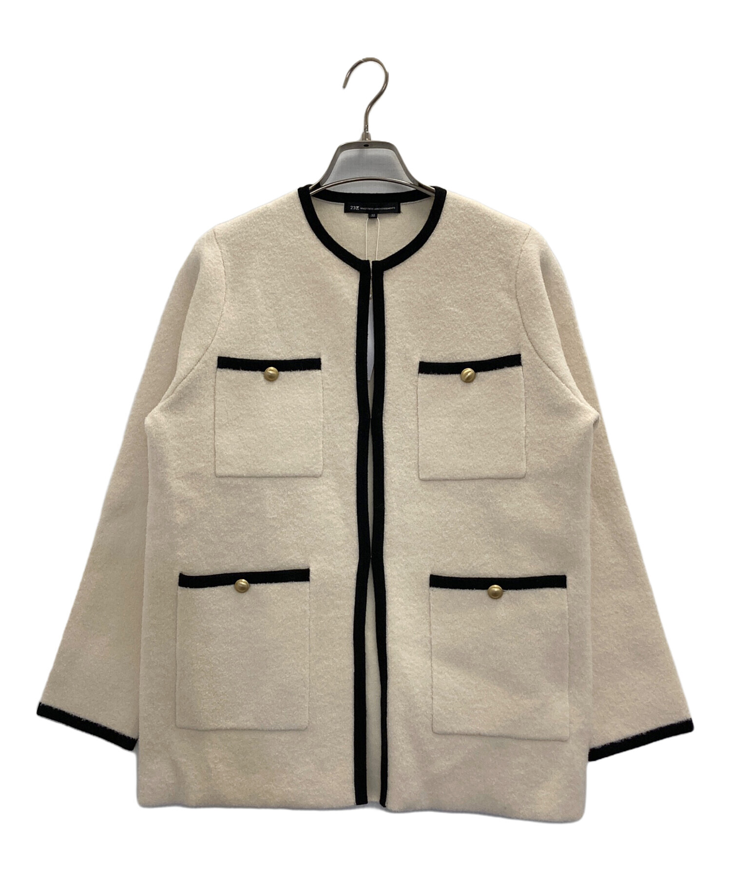 中古・古着通販】23区 (ニジュウサンク) ミニブークレ ニット