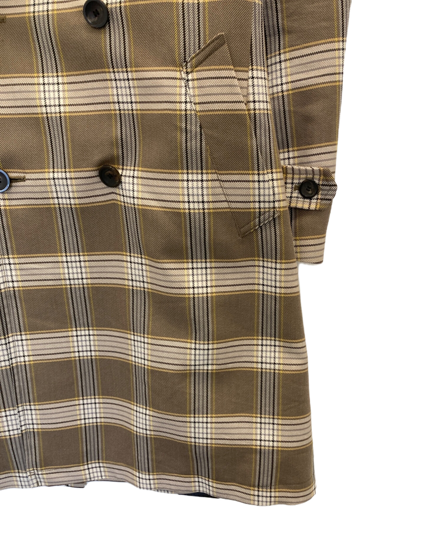 中古・古着通販】PUBLIC TOKYO (パブリックトウキョウ) ダブルチェック