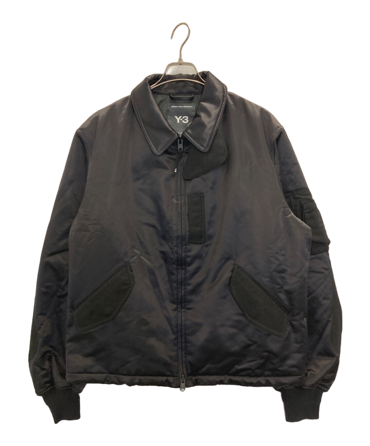 中古・古着通販】Y-3 (ワイスリー) M BOMBER JKT ブラック サイズ:Ⅼ 