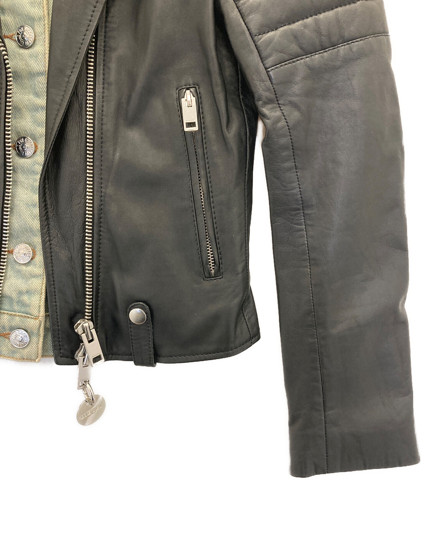 rika　ディーゼル　革ジャン　レディース　XS rika ディーゼル 革ジャン レディース XS rika ディーゼル 革ジャン