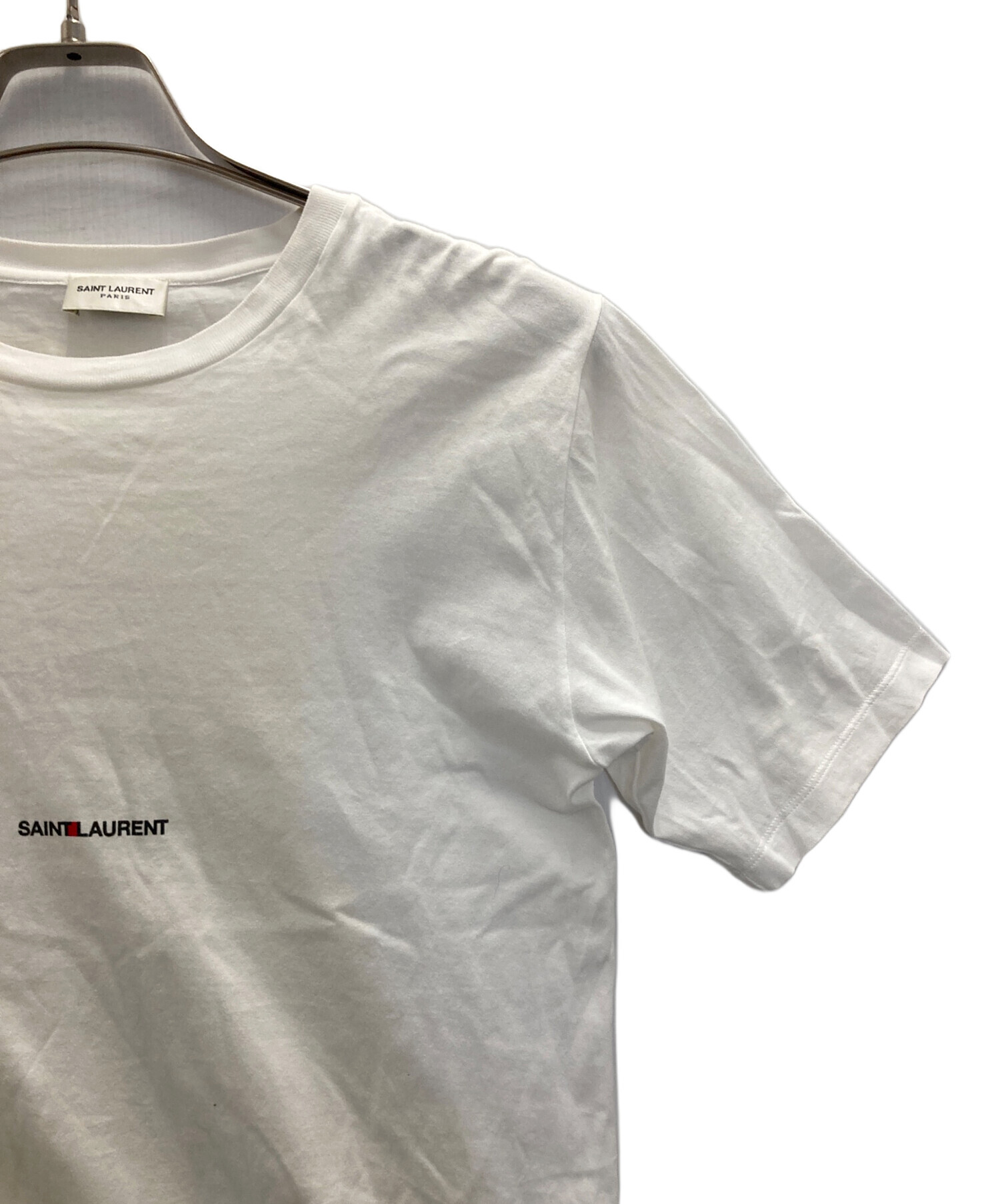 中古・古着通販】Saint Laurent Paris (サンローランパリ) ロゴクルー